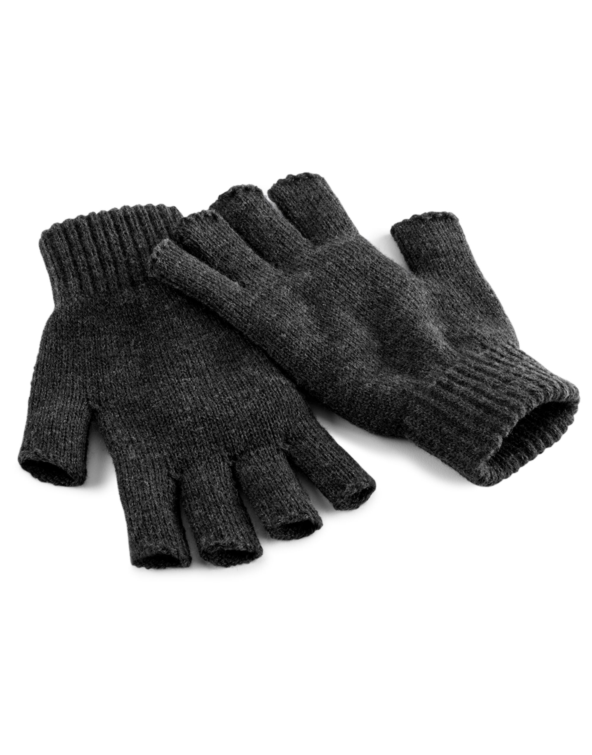 B491 Fingerless Gloves Charcoal