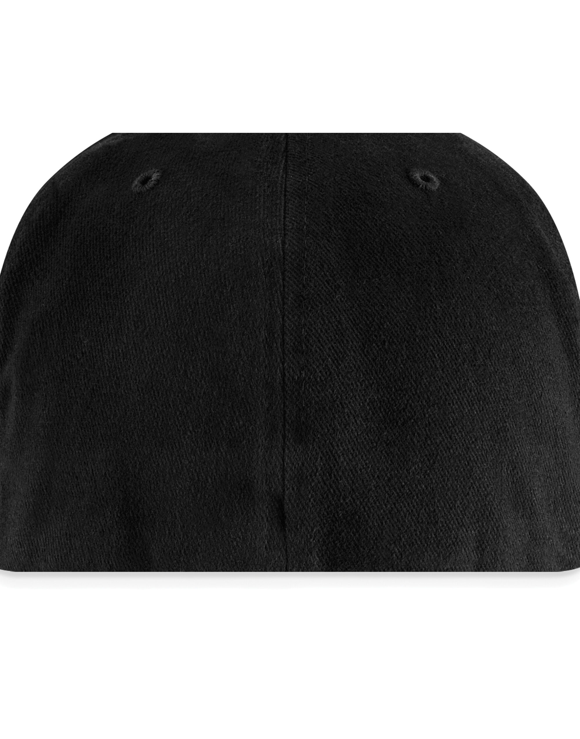 B665 Pro-Stretch Flat Peak Cap Black