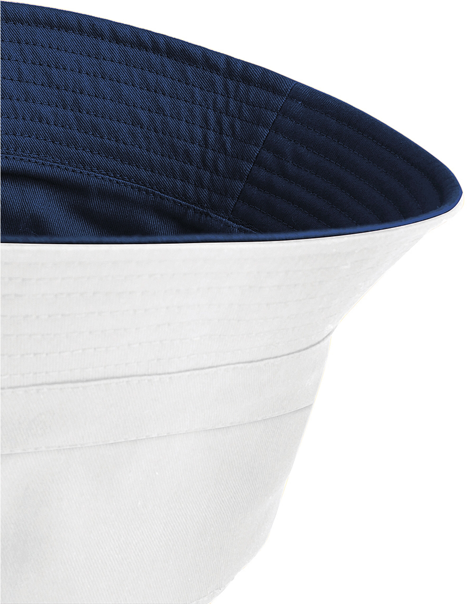 B686 Reversible Bucket Hat French Navy/White