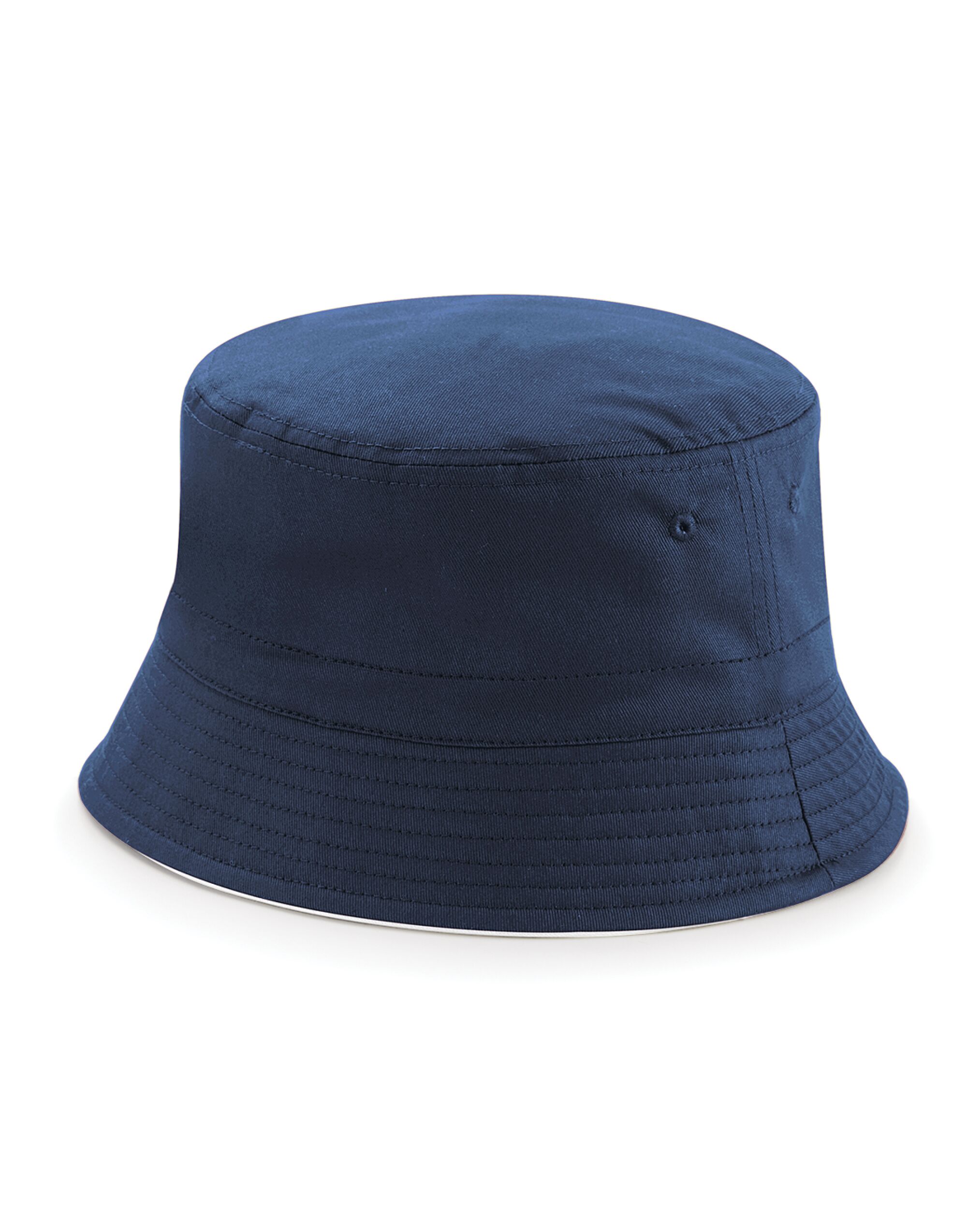 B686 Reversible Bucket Hat French Navy/White