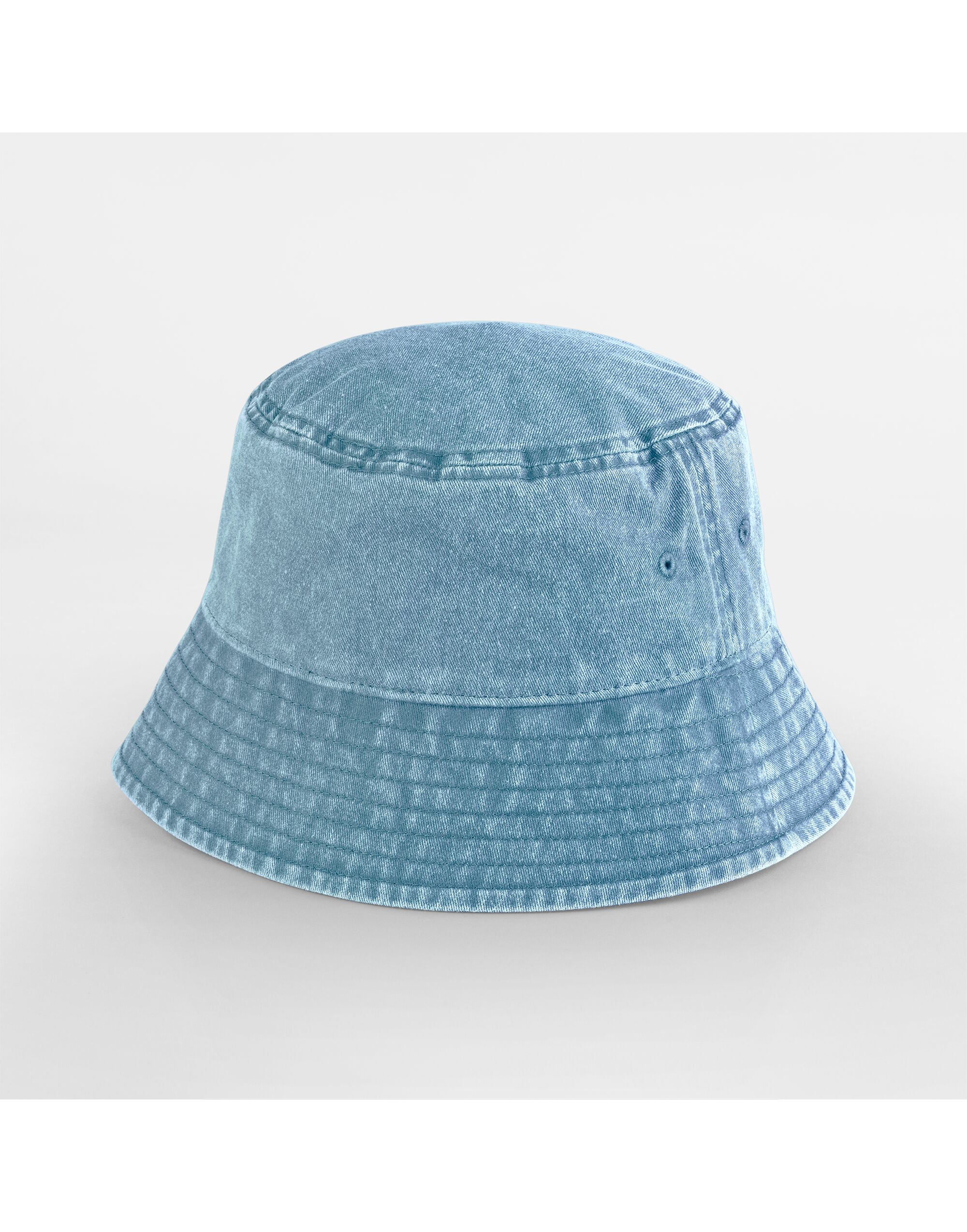 B688B Junior Vintage Bucket Hat Vintage Light Blue