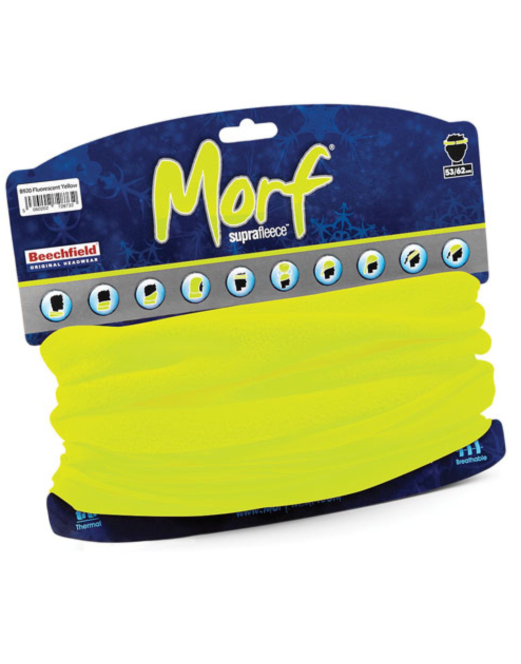 B920 Morf® Suprafleece® Fluoresent Yellow B920 Morf® Suprafleece® Fluoresent Yellow