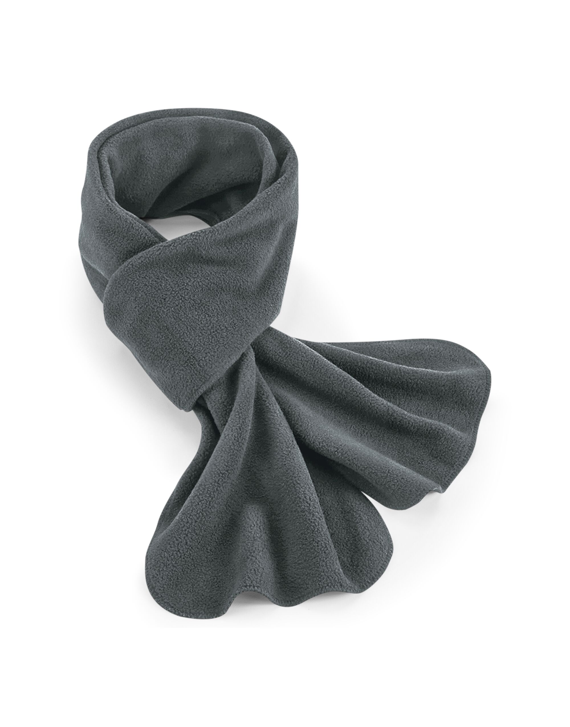 B293R Recycled Fleece Scarf Steel Grey