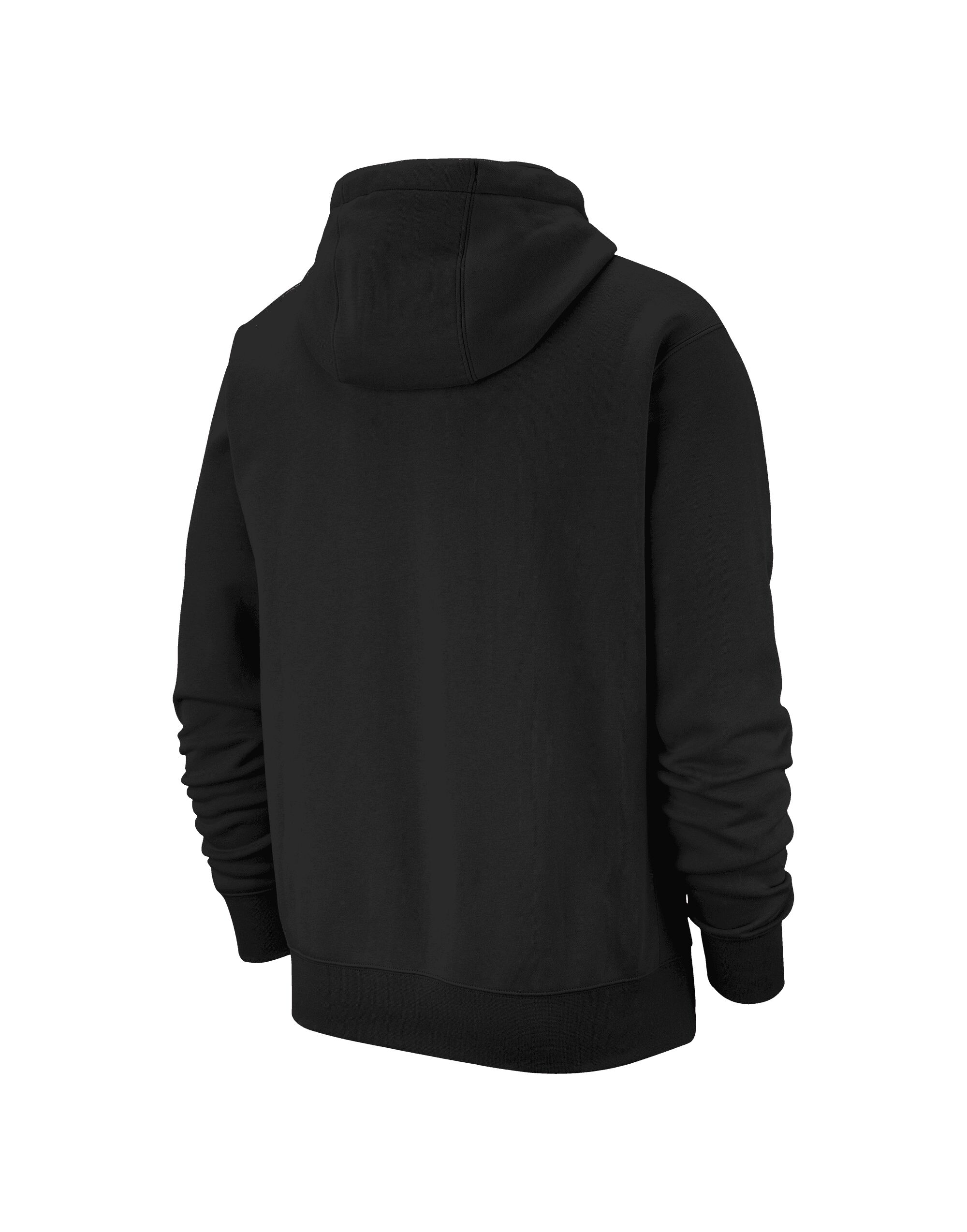 BV2654 Black/Black/White Sportswear Club Hoodie