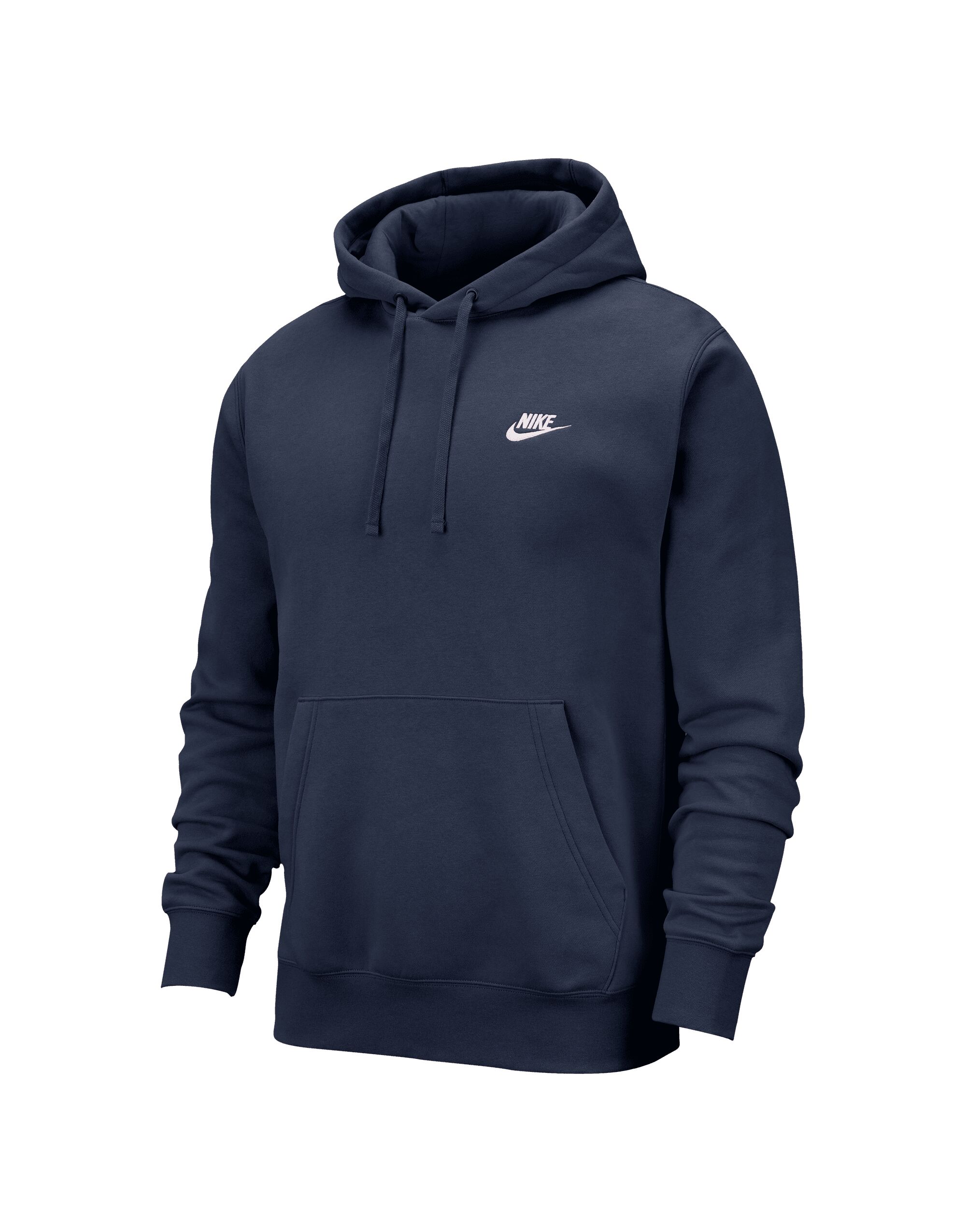 BV2654 Midnight Navy/Midnight Navy/White Sportswear Club Hoodie