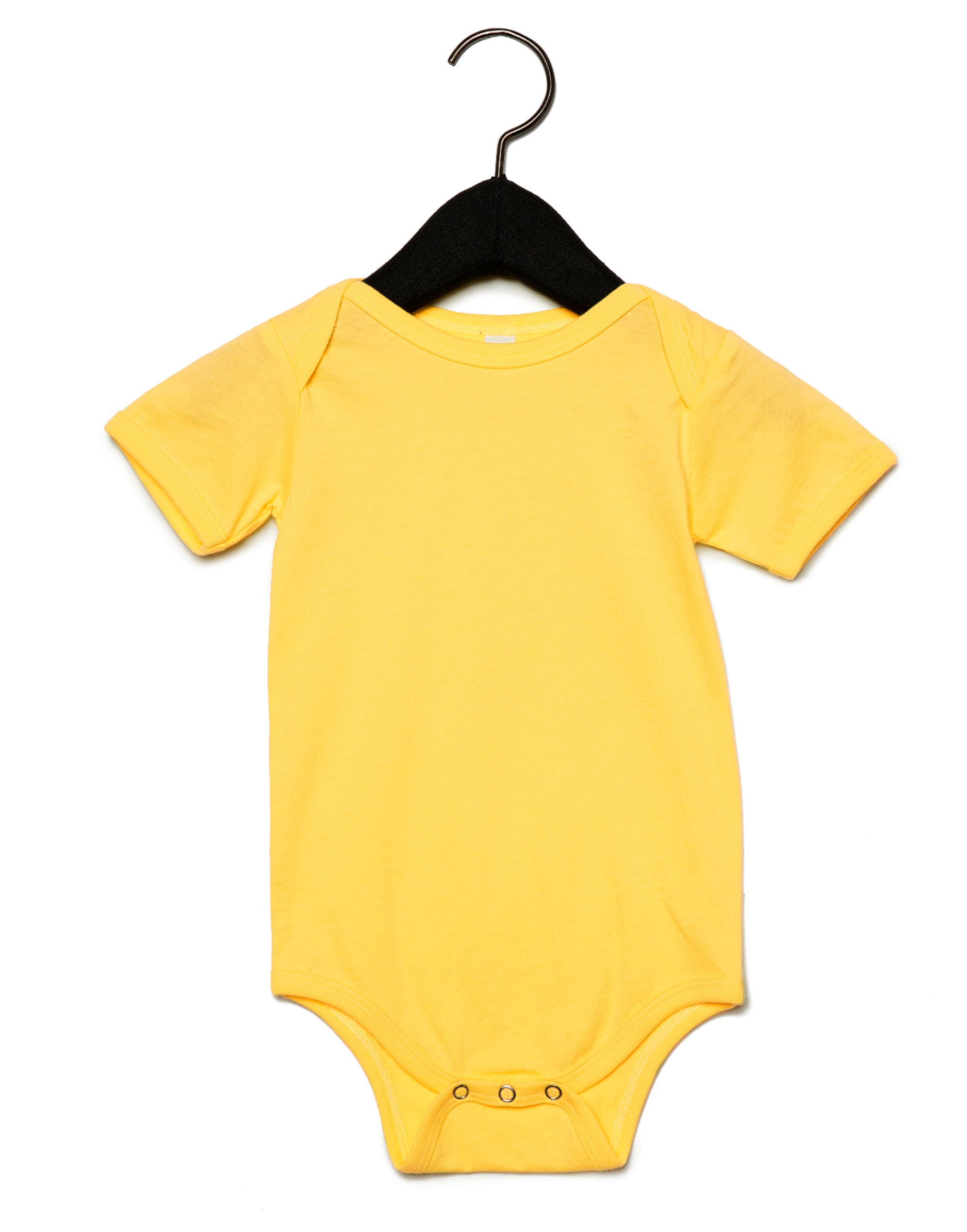 Yellow Baby Jersey Short Sleeve Onesie