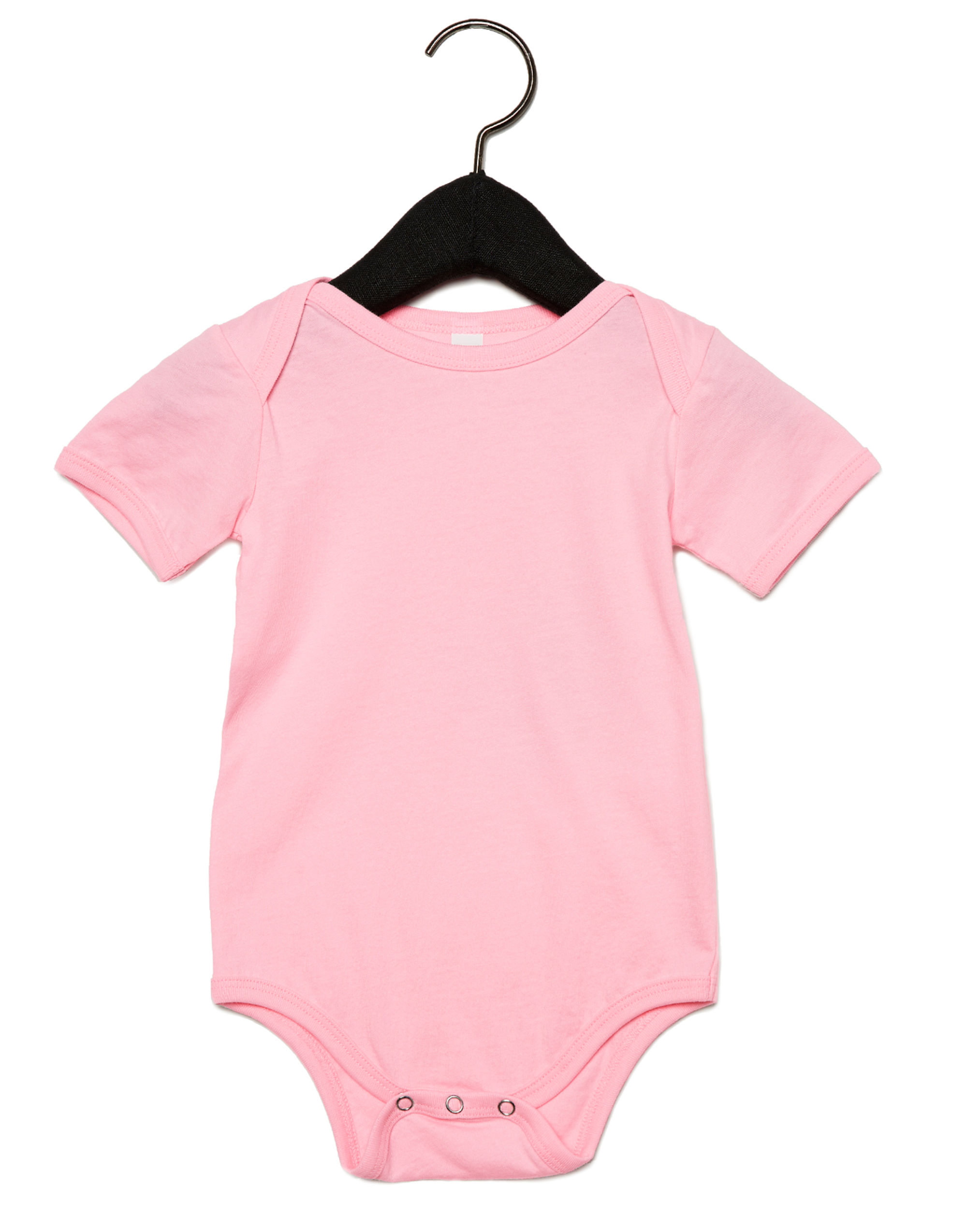 Pink Baby Jersey Short Sleeve Onesie