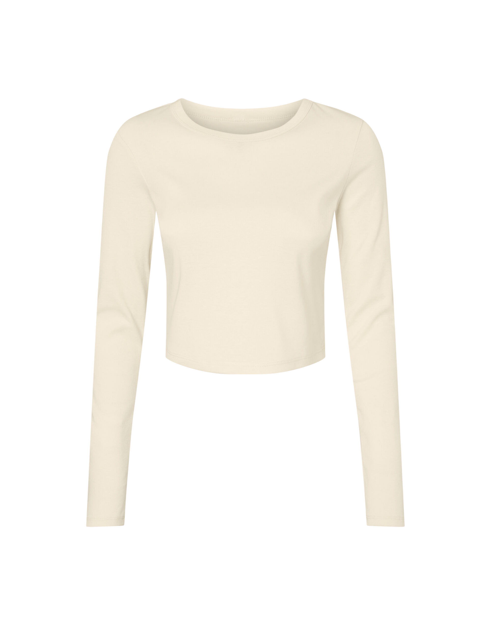 BE1501 Women’s Micro Rib Long Sleeve Tee Solid Natural Blend BE1501 Women’s Micro Rib Long Sleeve Tee Solid Natural Blend