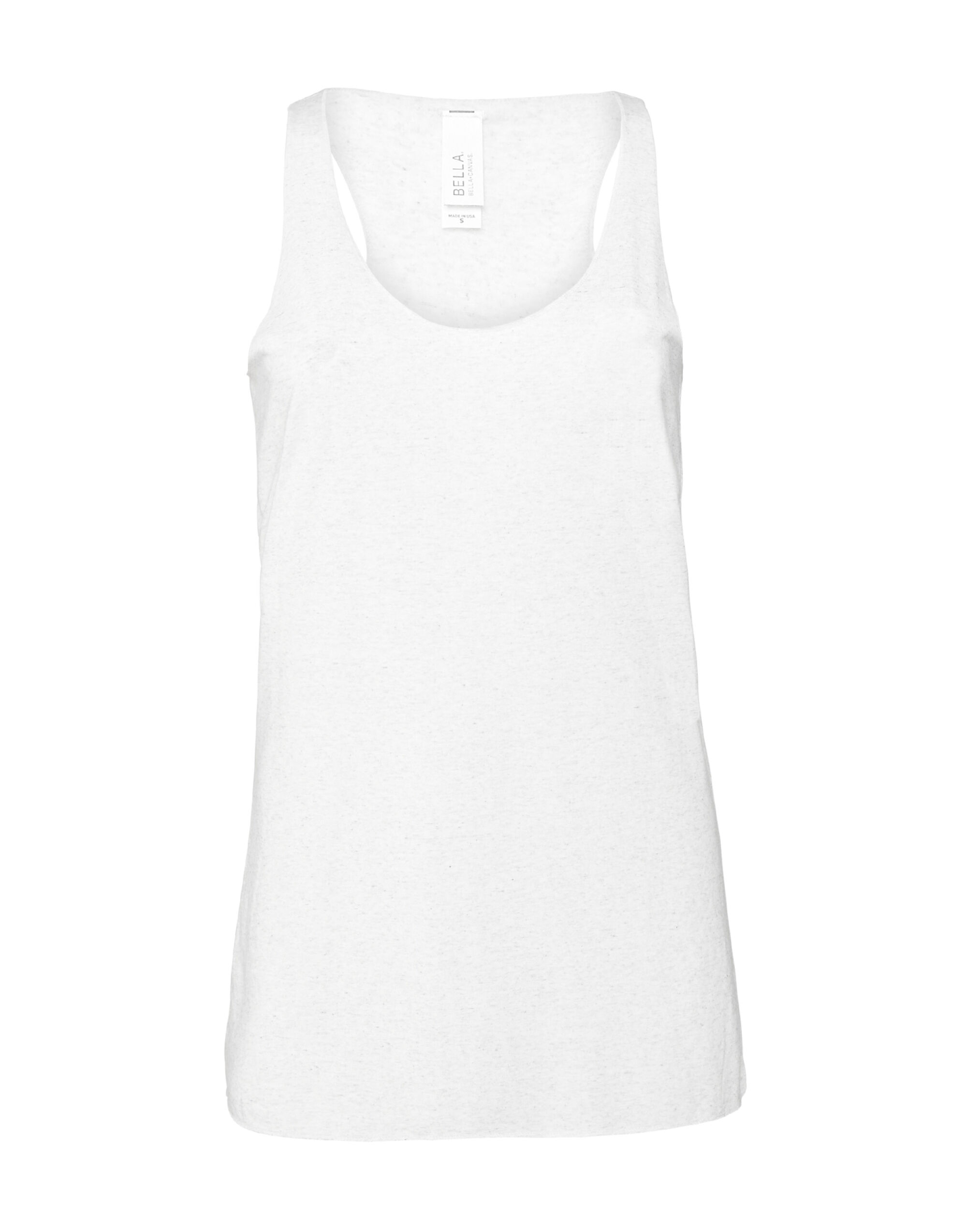 White Women’s Jersey Muscle Tank