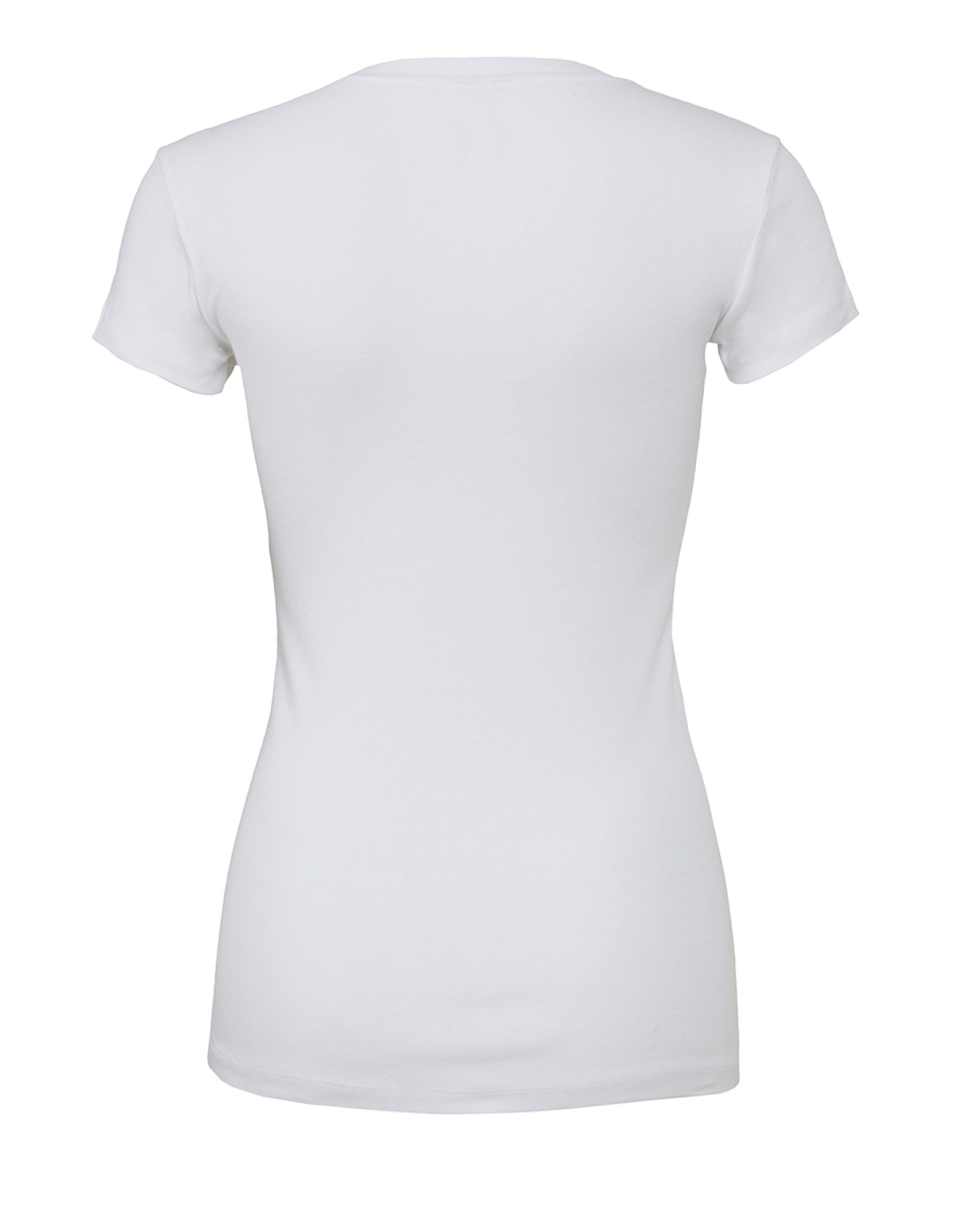 BE6004 Women’s Slim Fit Tee White