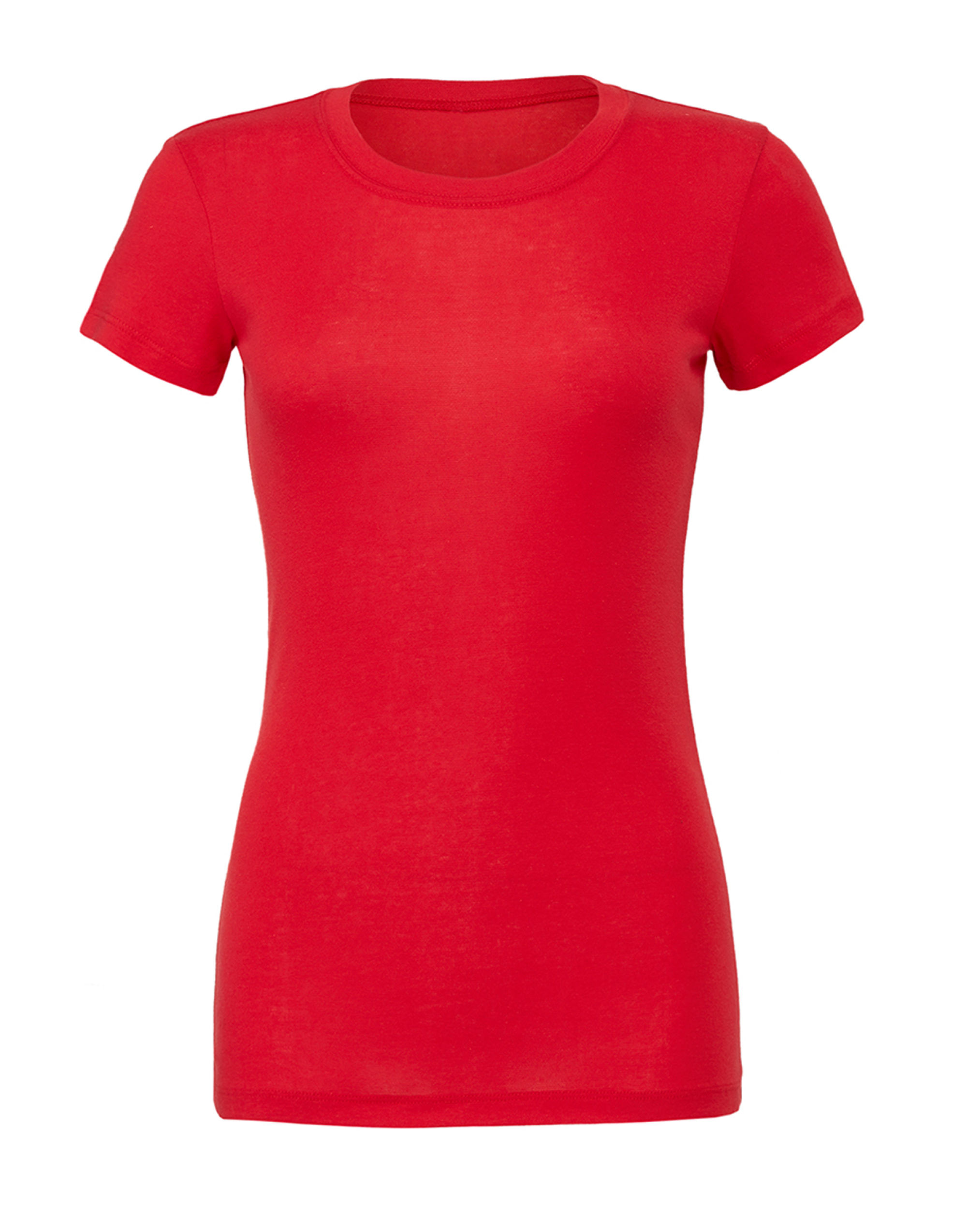 BE6004 Women’s Slim Fit Tee Red