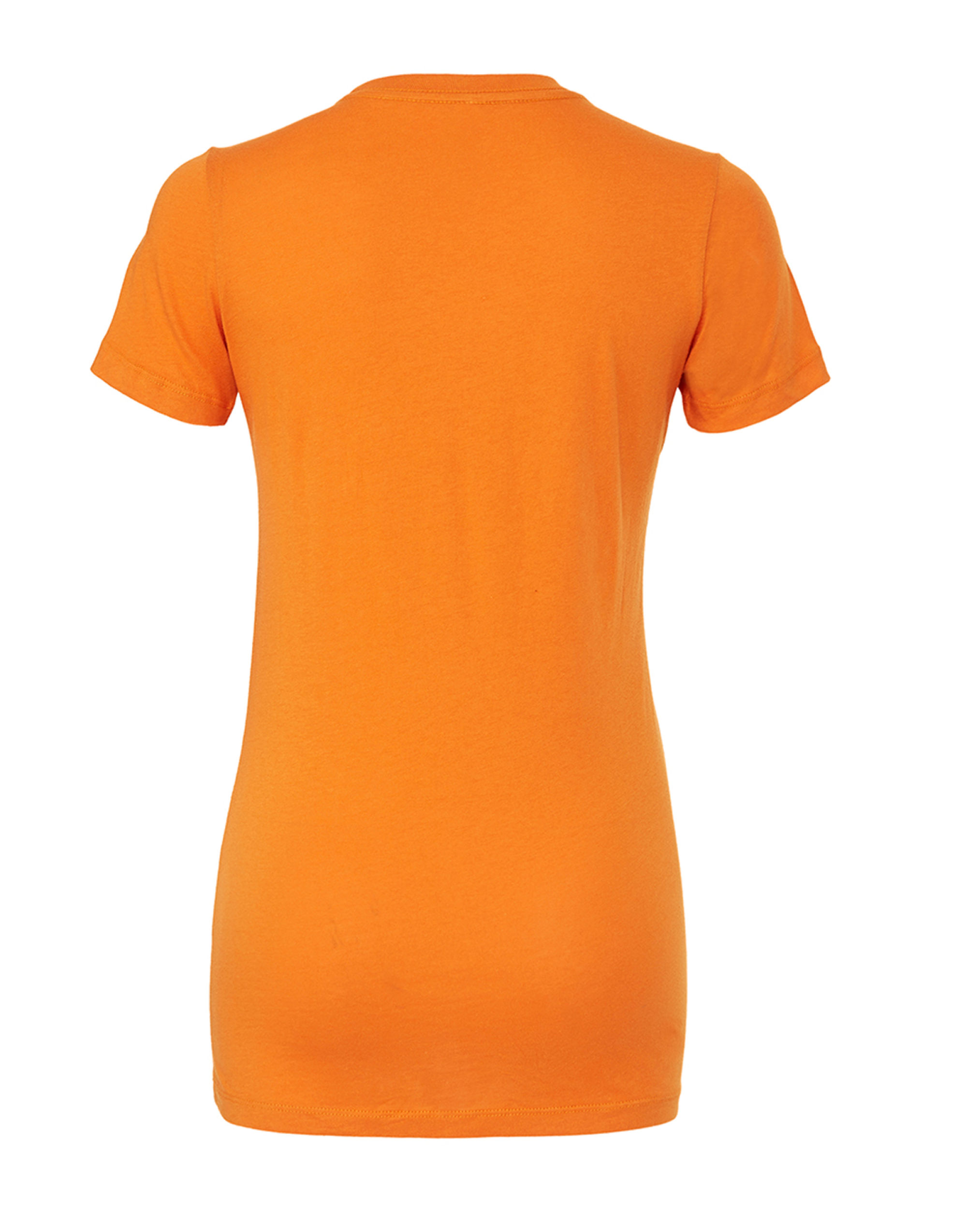 BE6004 Women’s Slim Fit Tee Orange