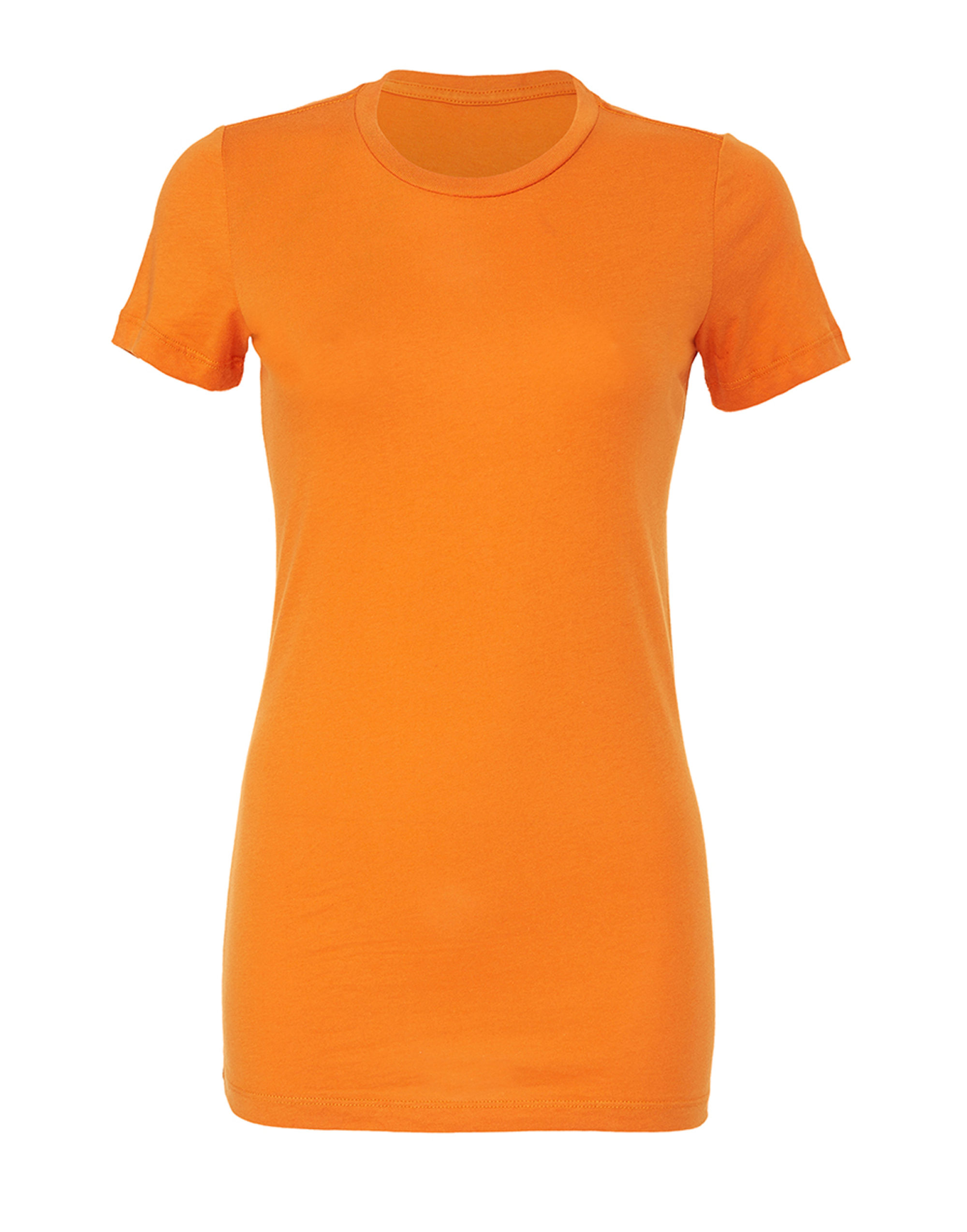 BE6004 Women’s Slim Fit Tee Orange BE6004 Women’s Slim Fit Tee Orange
