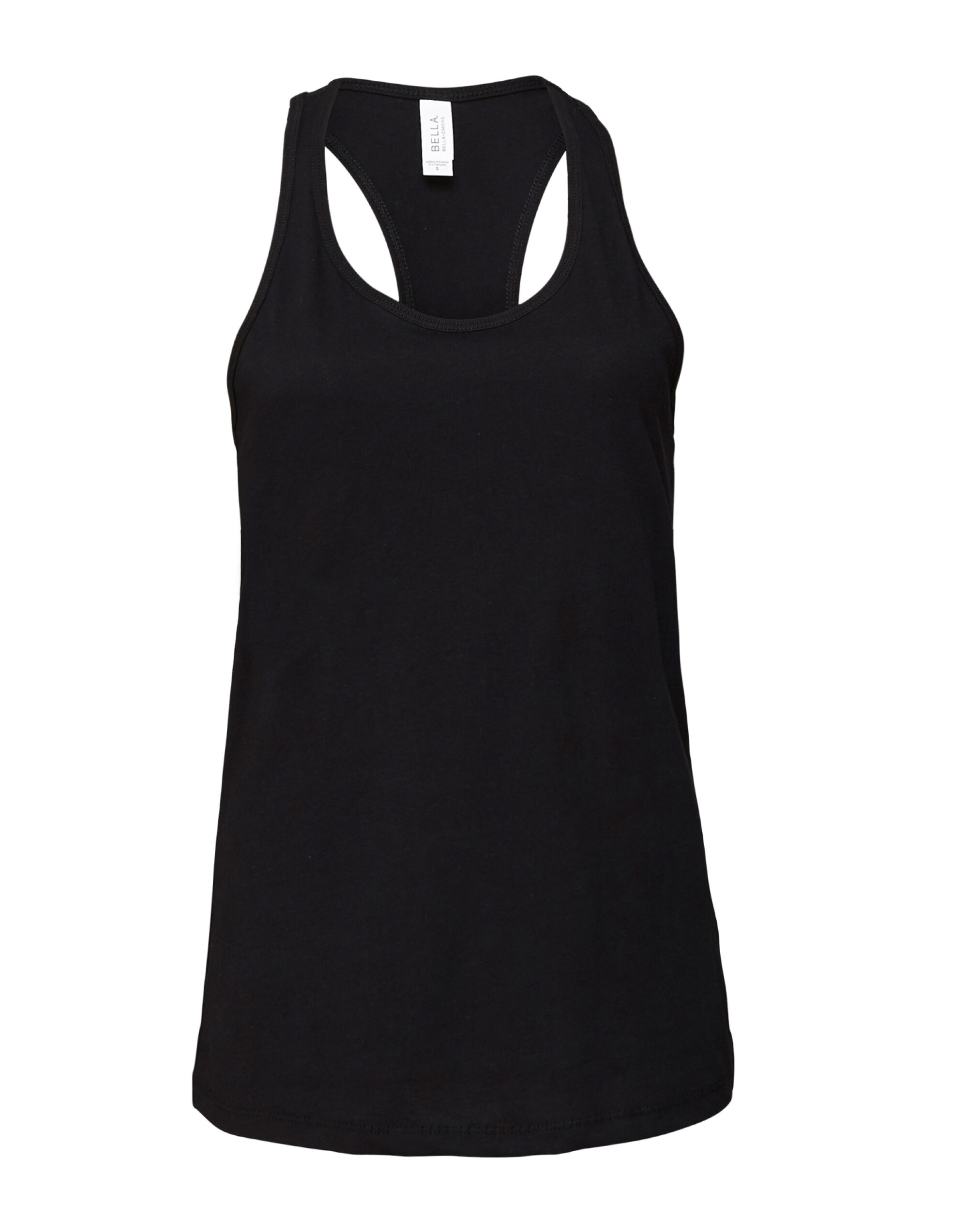 Black Women’s Jersey Racerback Tank