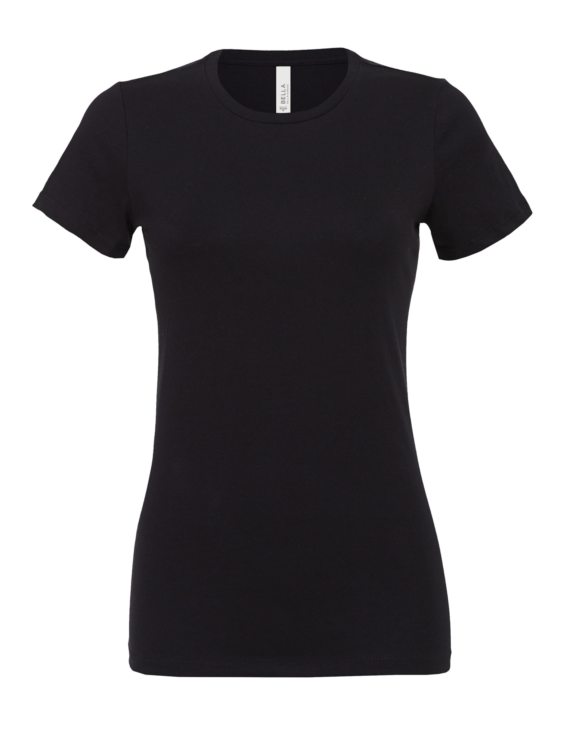 BE6400 Women’s Relaxed Jersey Short Sleeve Tee Black