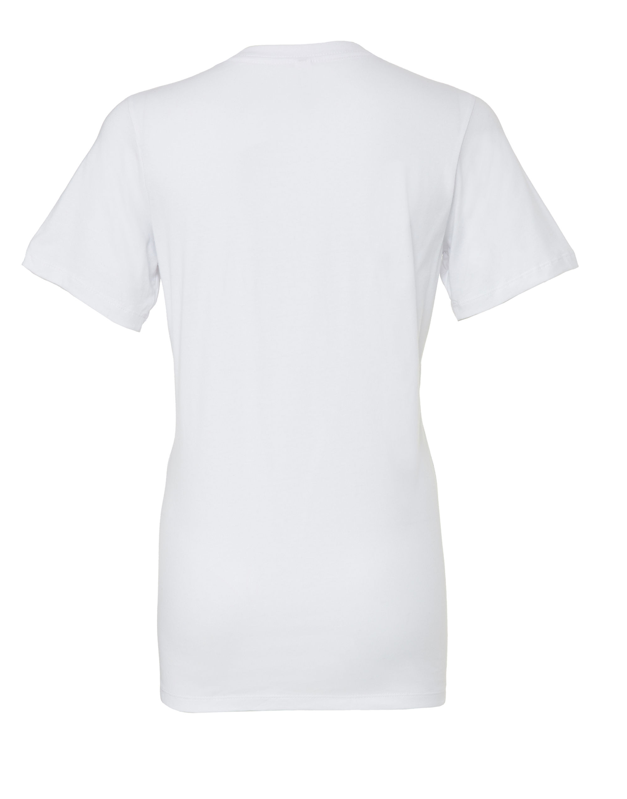 BE6400 White Women’s Relaxed Jersey Short Sleeve Tee