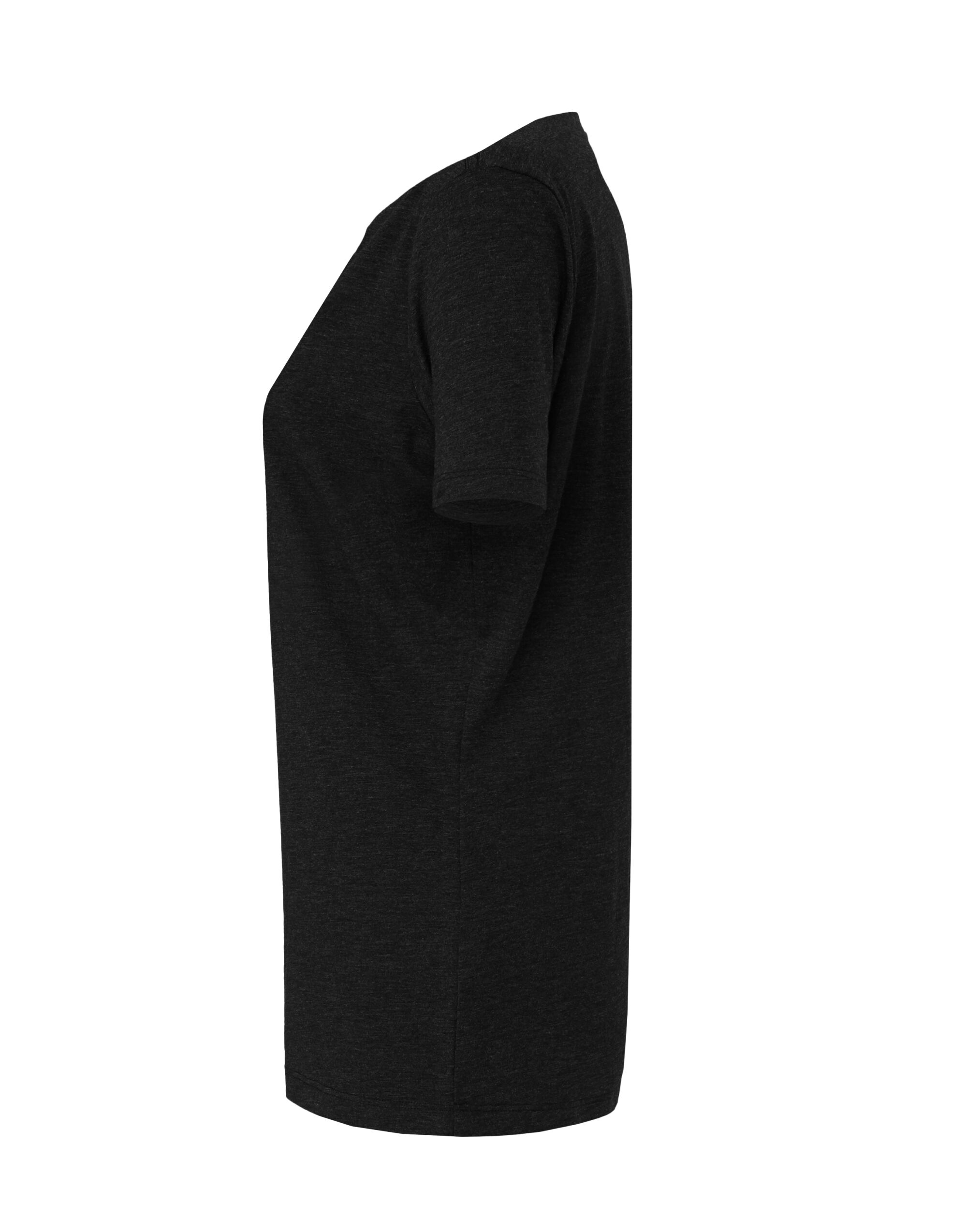 BE6400CVC Women’s Relaxed Heather Jersey Short Sleeve Tee Black Heather