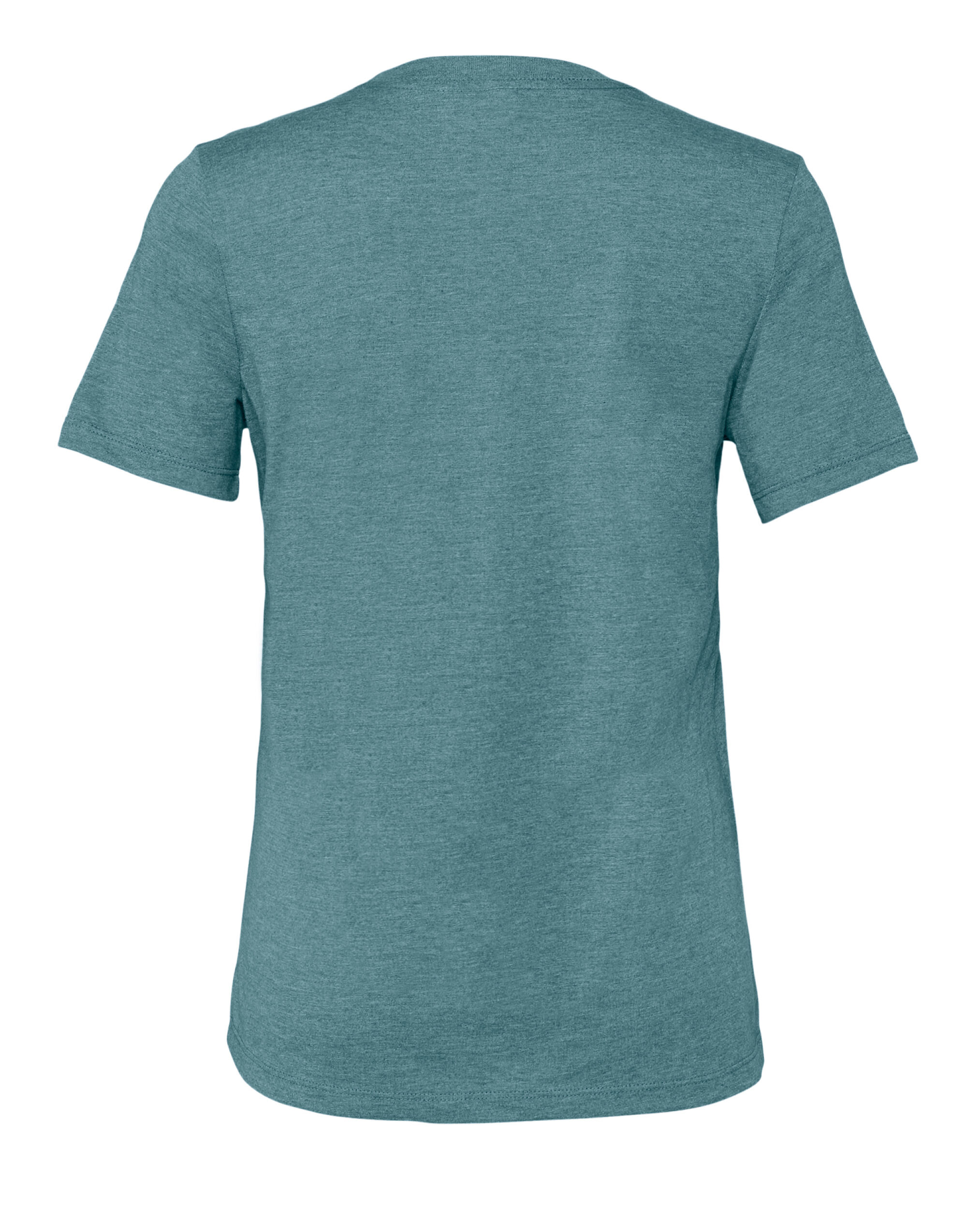 BE6400CVC Women’s Relaxed Heather Jersey Short Sleeve Tee Heather Deep Teal