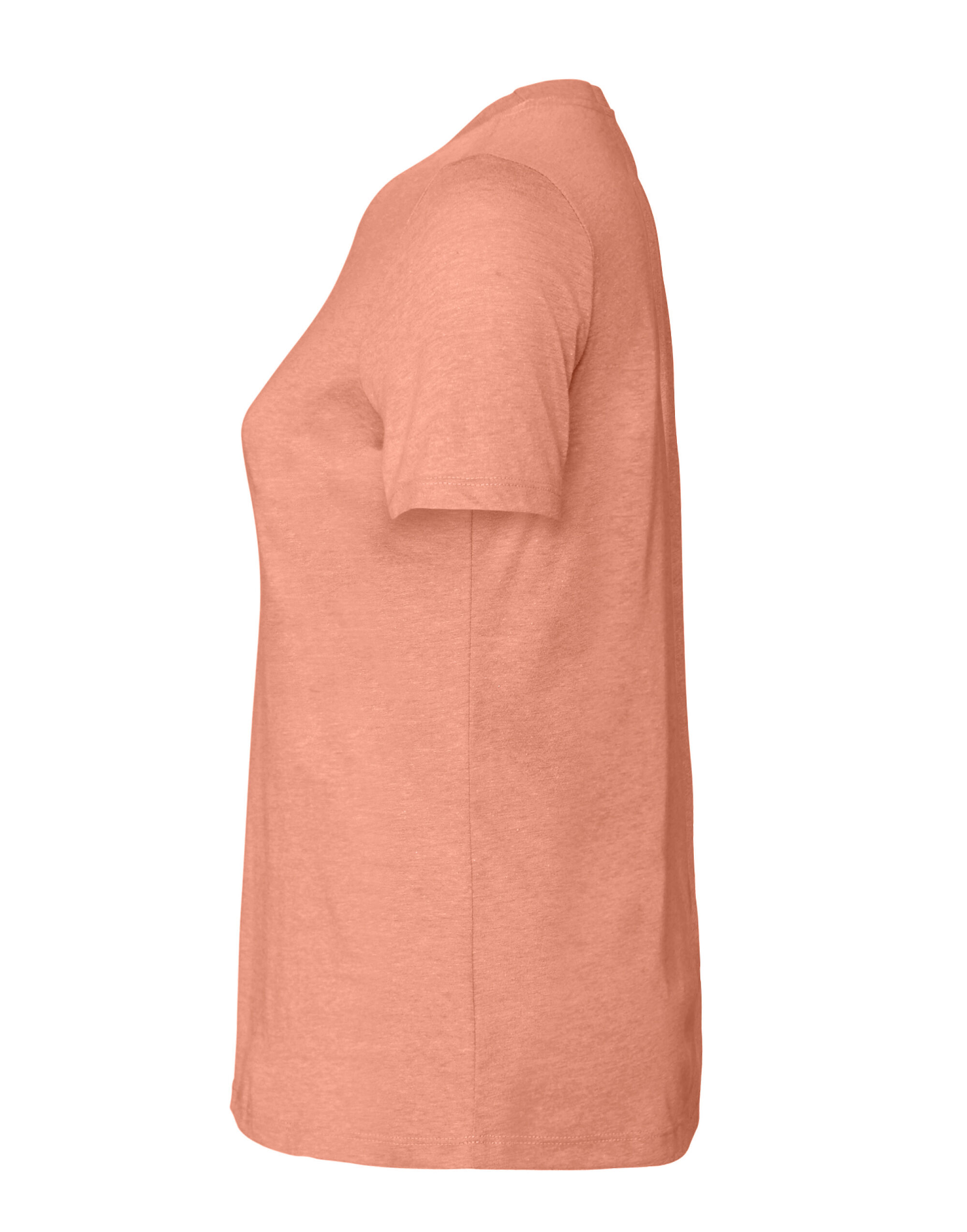 BE6400CVC Women’s Relaxed Heather Jersey Short Sleeve Tee Heather Sunset