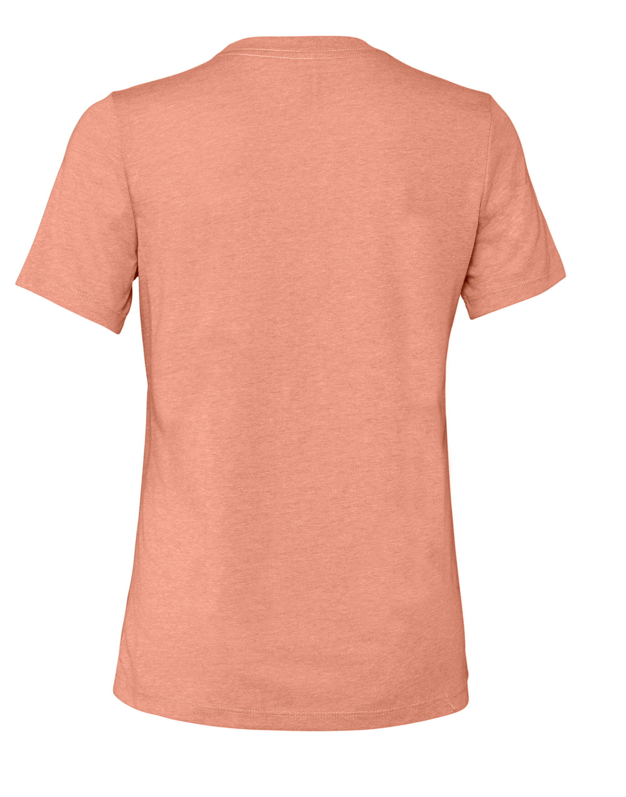 BE6400CVC Women’s Relaxed Heather Jersey Short Sleeve Tee Heather Sunset