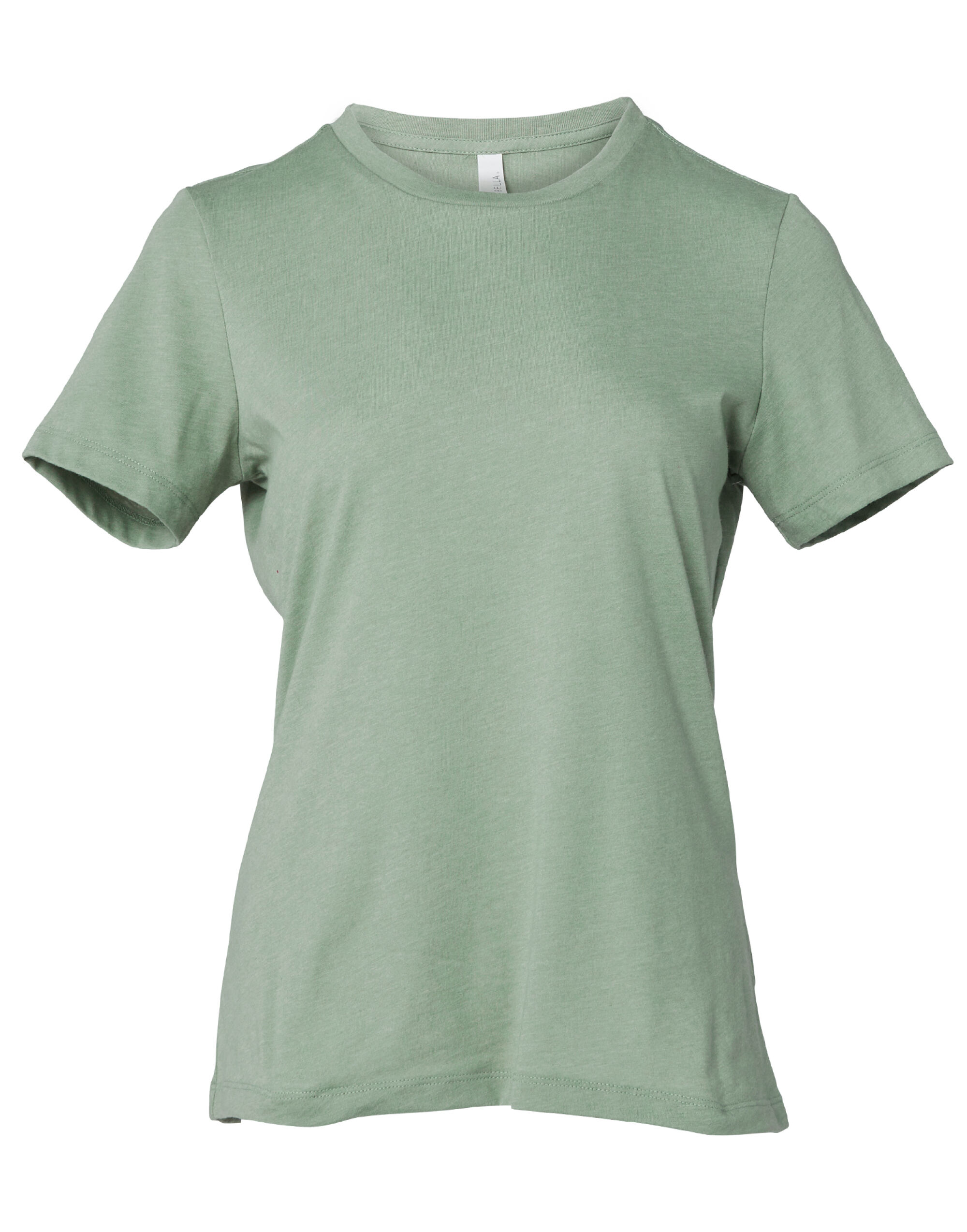 BE6400CVC Women’s Relaxed Heather Jersey Short Sleeve Tee Heather Sage