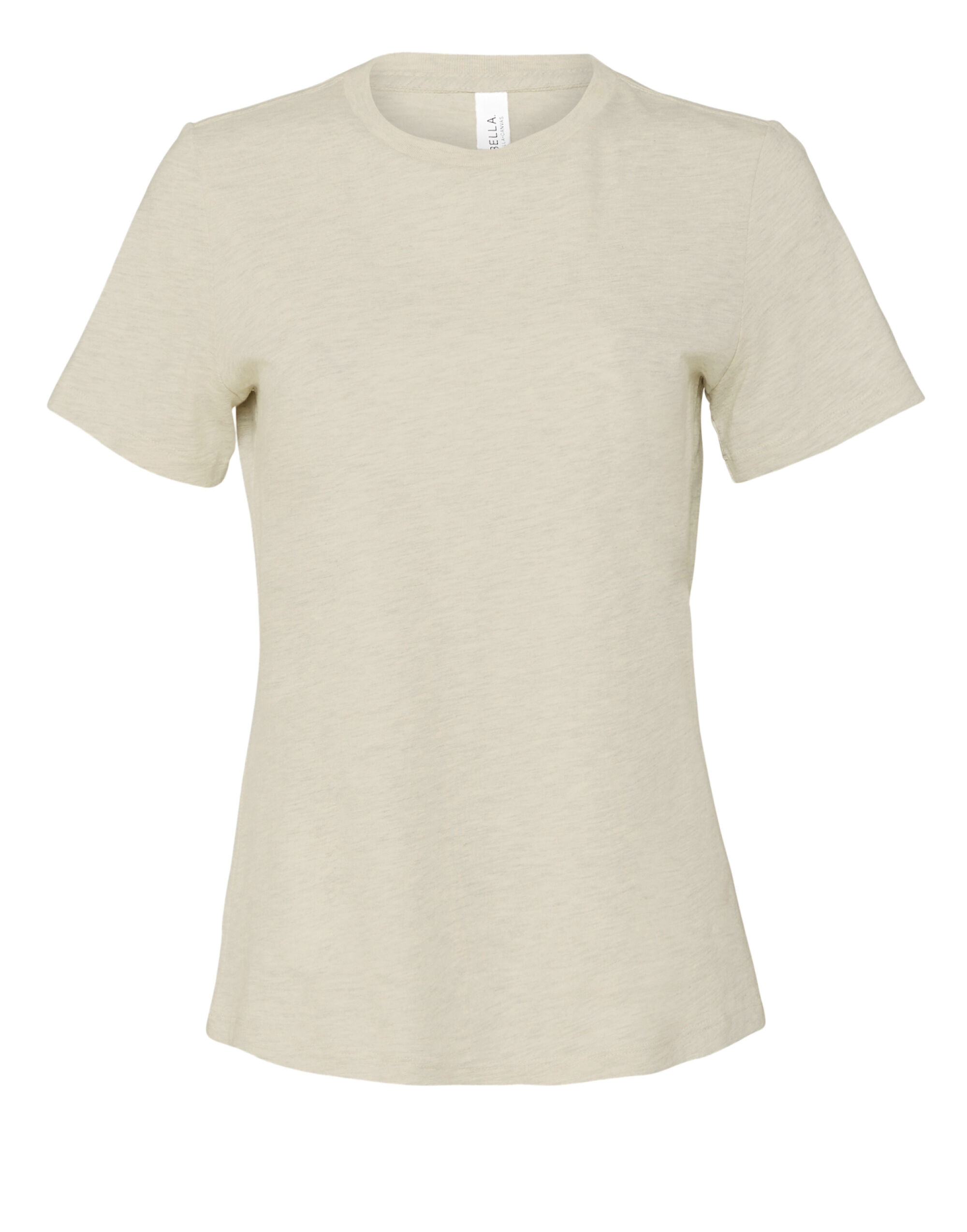 BE6400CVC Women’s Relaxed Heather Jersey Short Sleeve Tee Heather Natural BE6400CVC Women’s Relaxed Heather Jersey Short Sleeve Tee Heather Natural