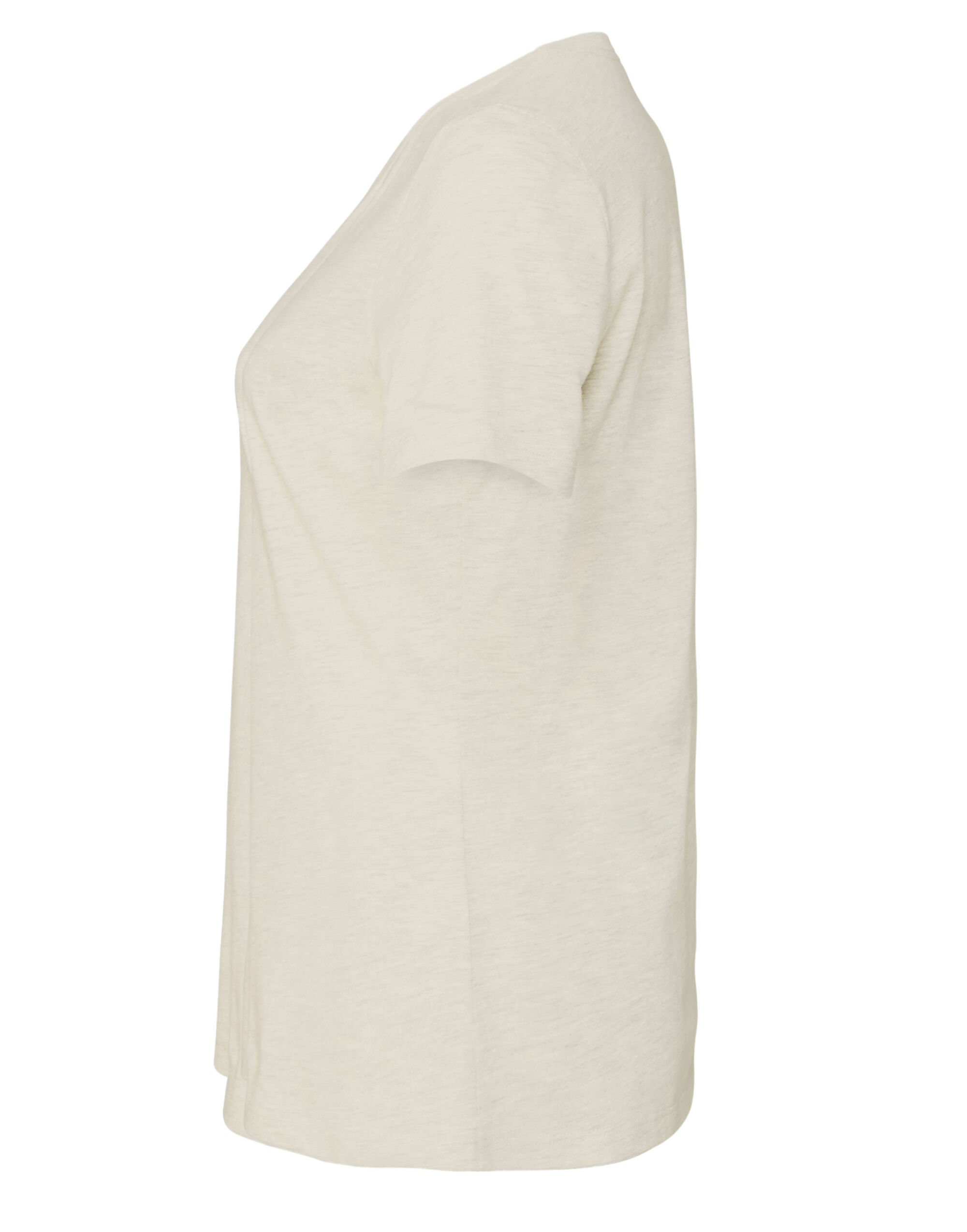 BE6400CVC Women’s Relaxed Heather Jersey Short Sleeve Tee Heather Natural