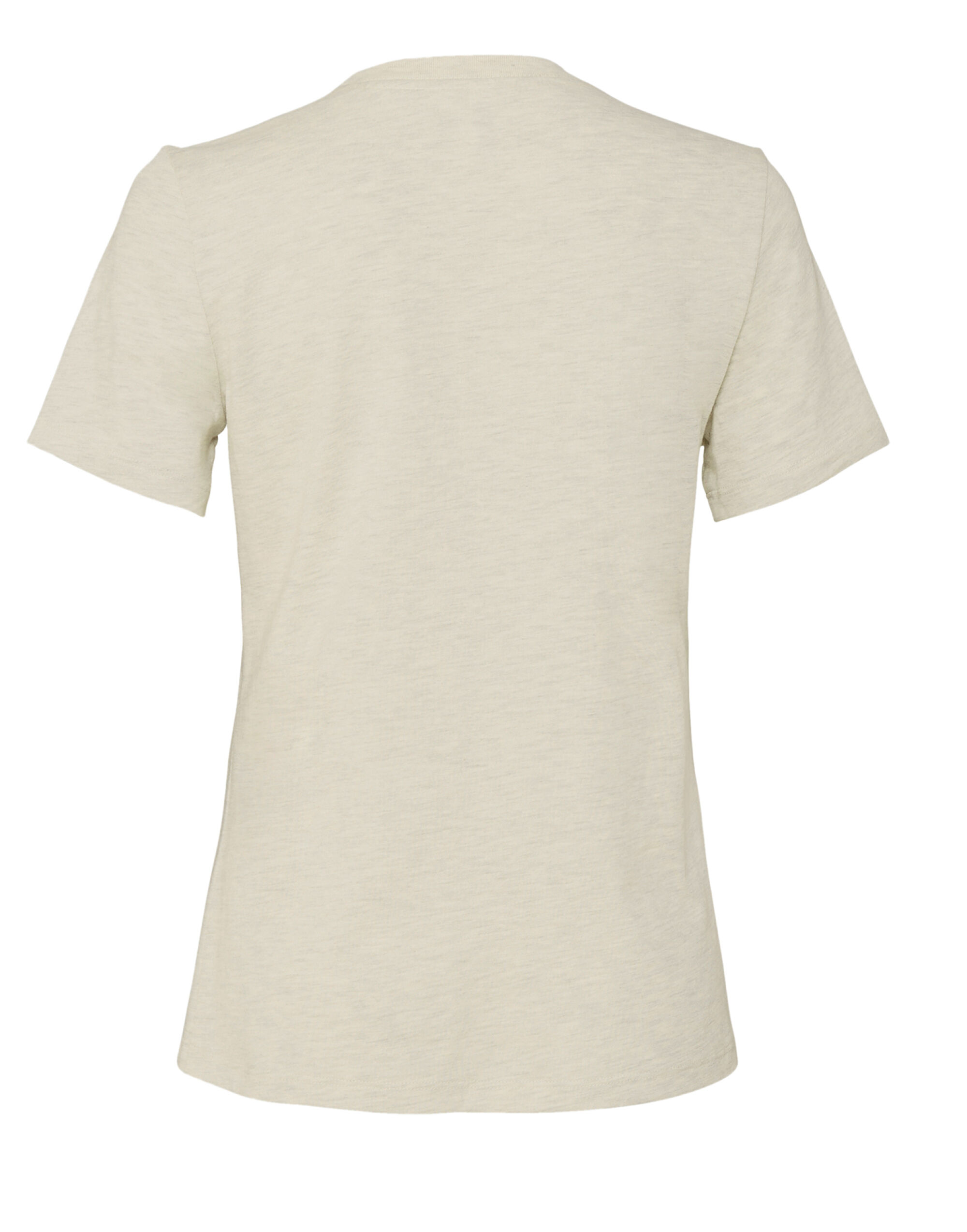 BE6400CVC Women’s Relaxed Heather Jersey Short Sleeve Tee Heather Natural