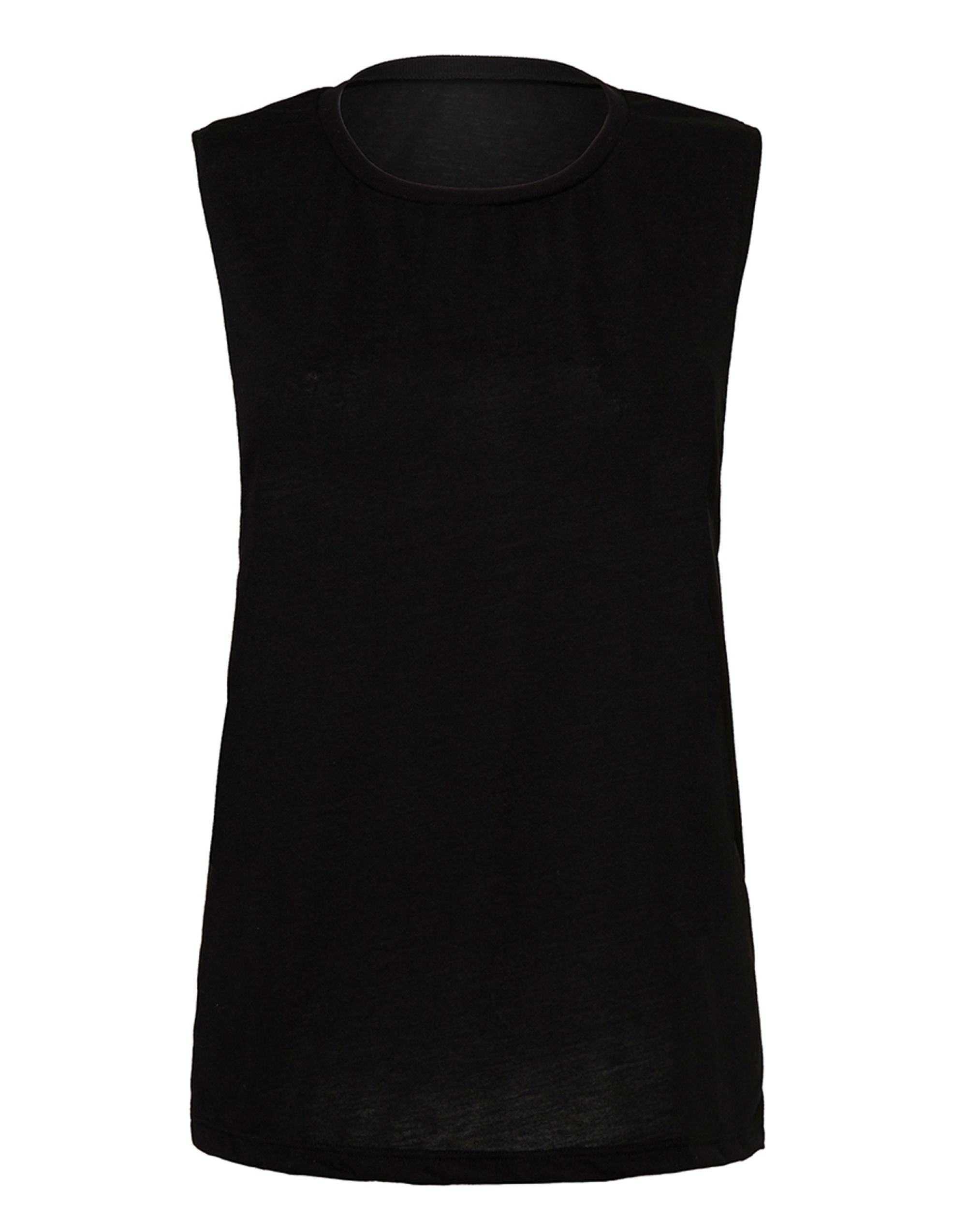 Black Women’s Flowy Scoop Muscle Tank