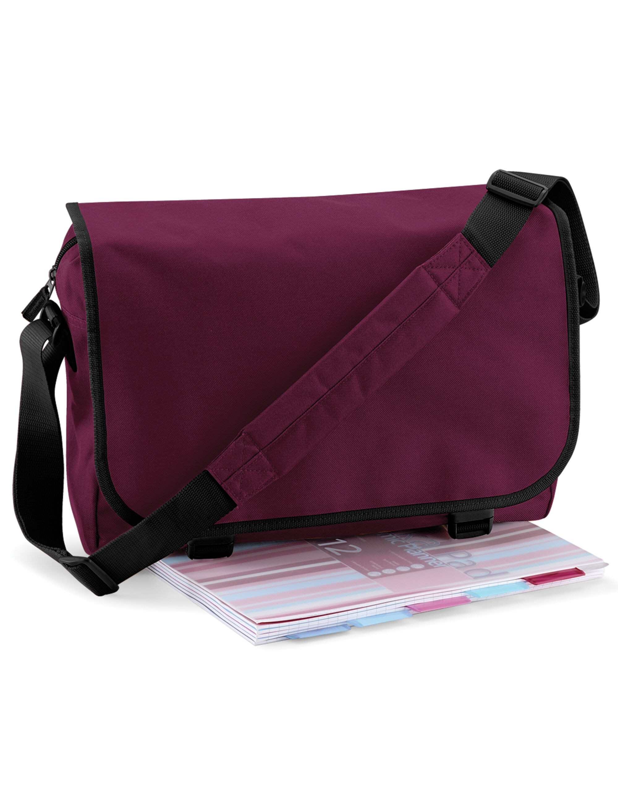 BG21 Messenger Bag Burgundy BG21 Messenger Bag Burgundy