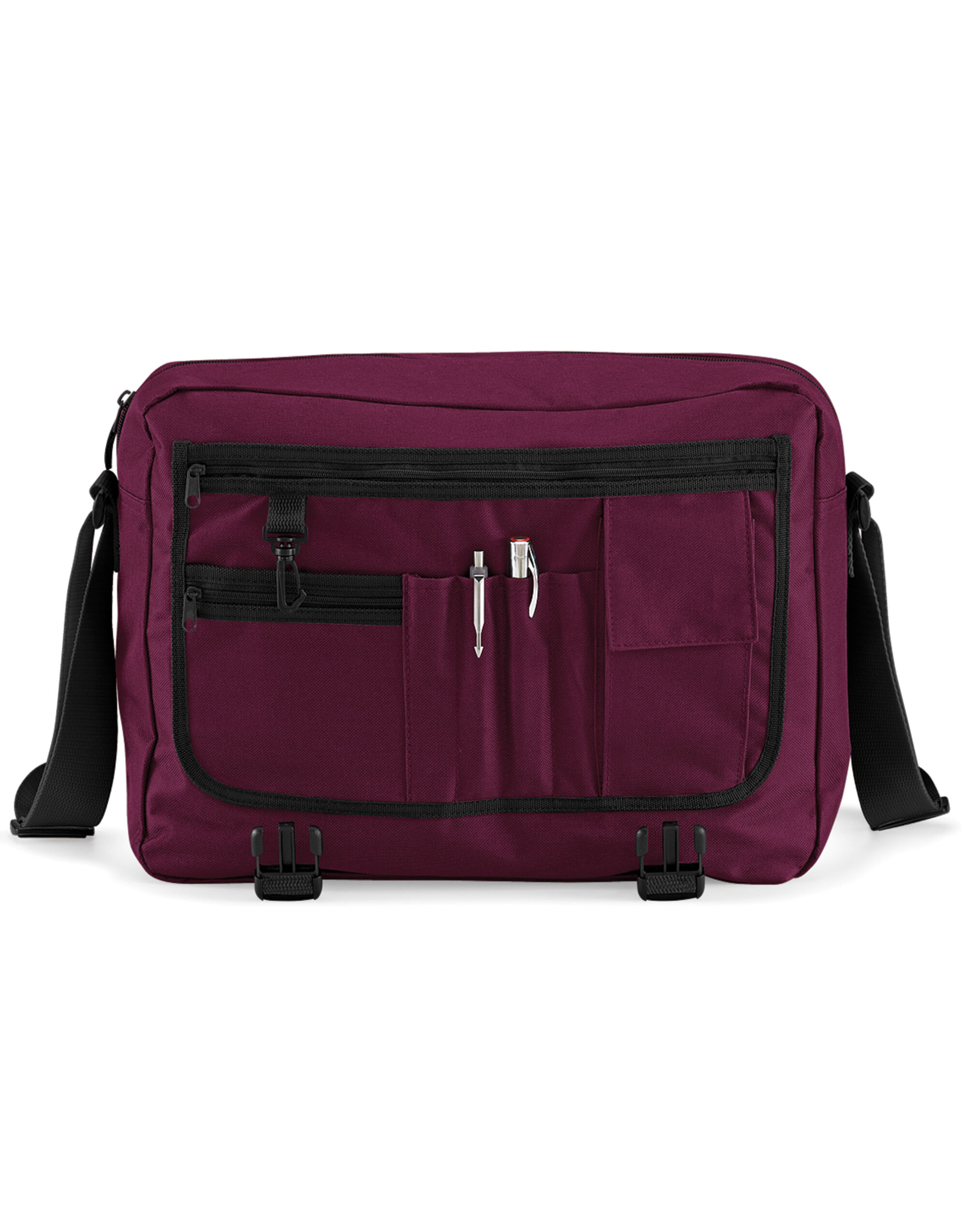 BG21 Messenger Bag Burgundy