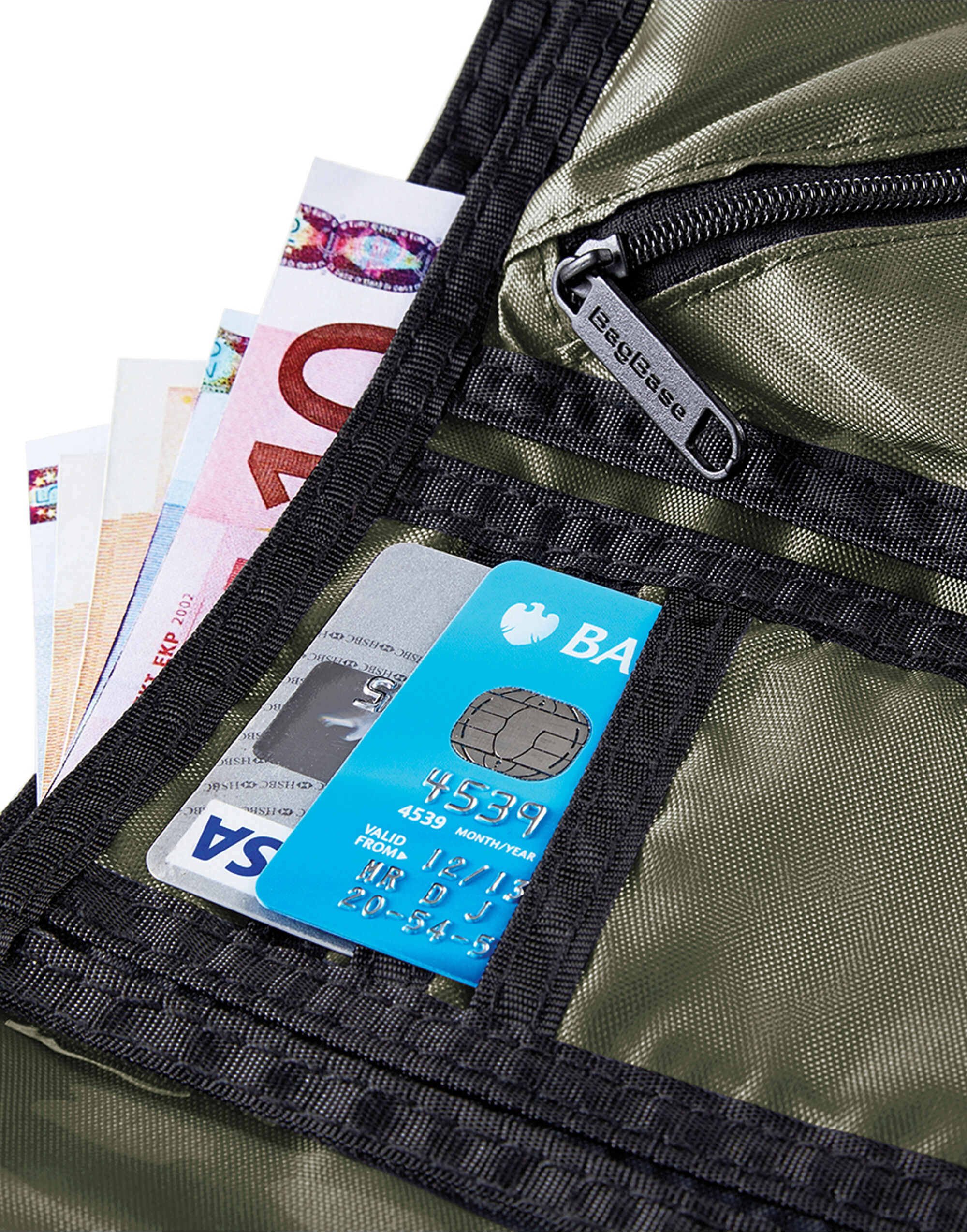 BG40 Ripper Wallet Olive Green