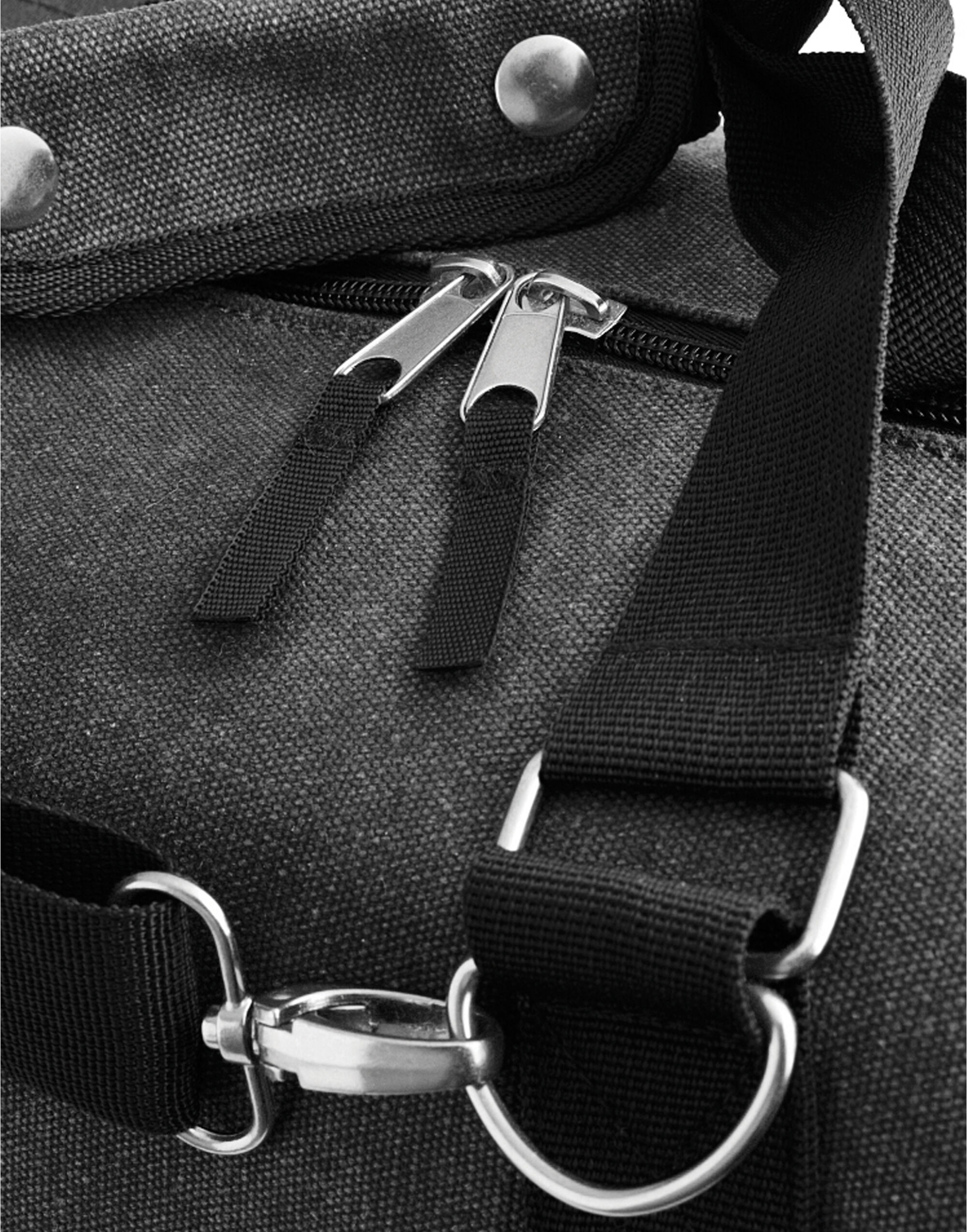 BG650 Vintage Canvas Weekender Vintage Black