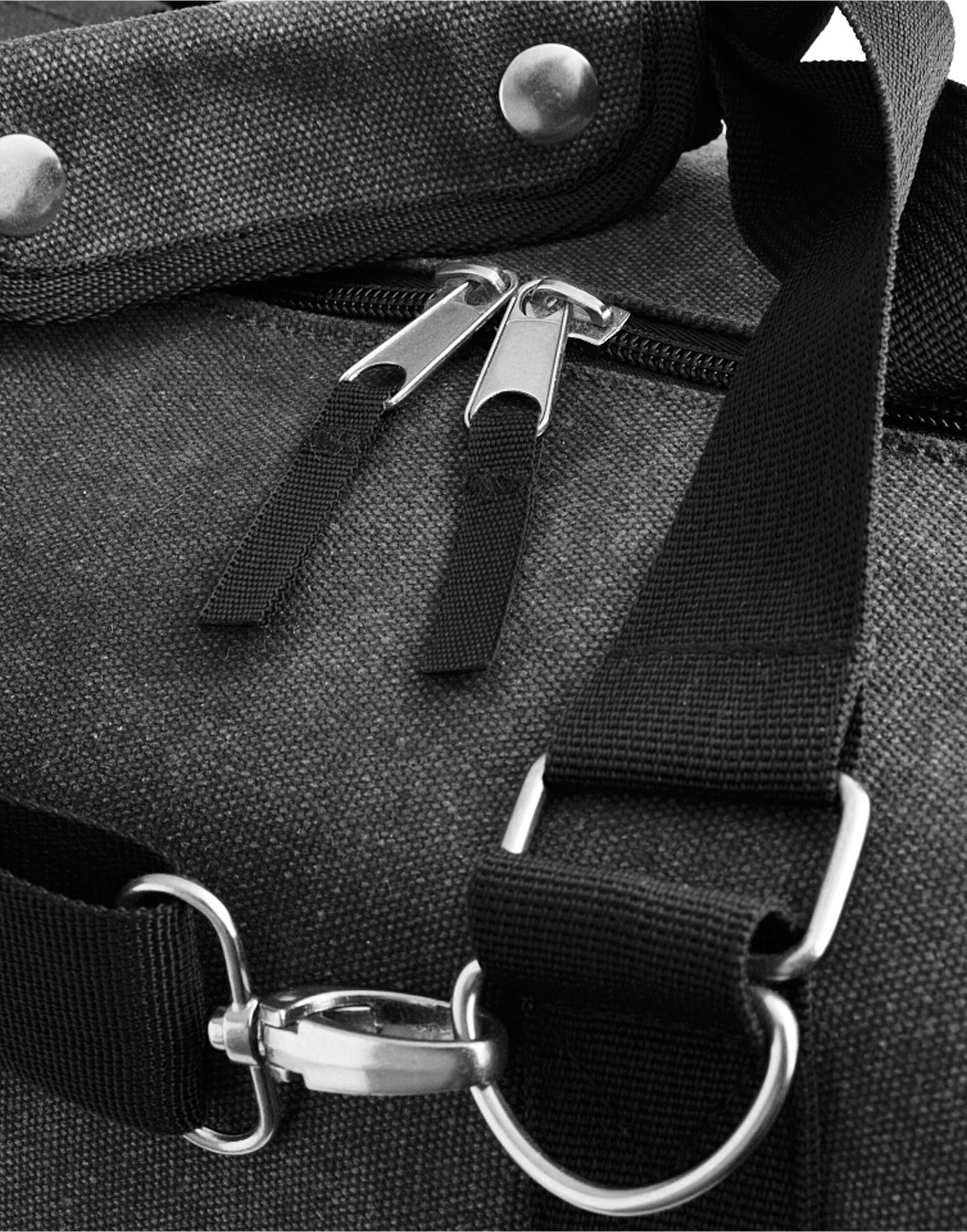 BG650 Vintage Canvas Weekender Vintage Black