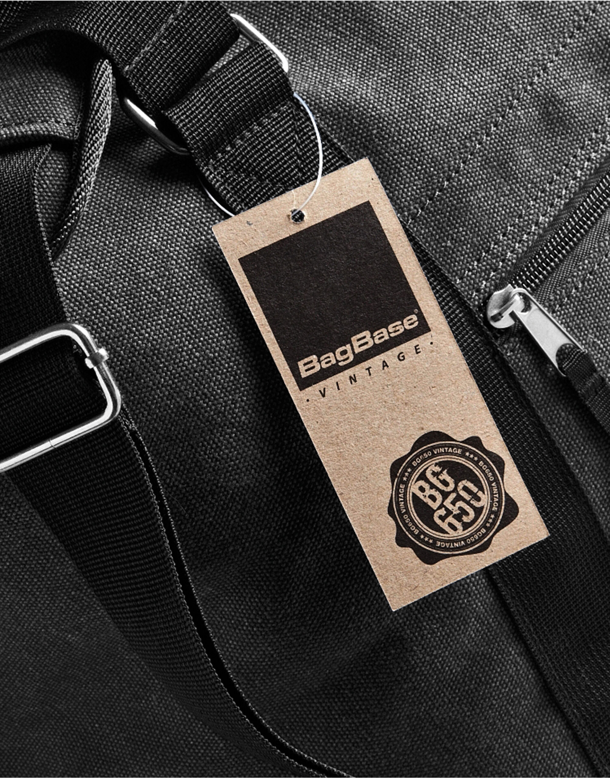 BG650 Vintage Canvas Weekender Vintage Black