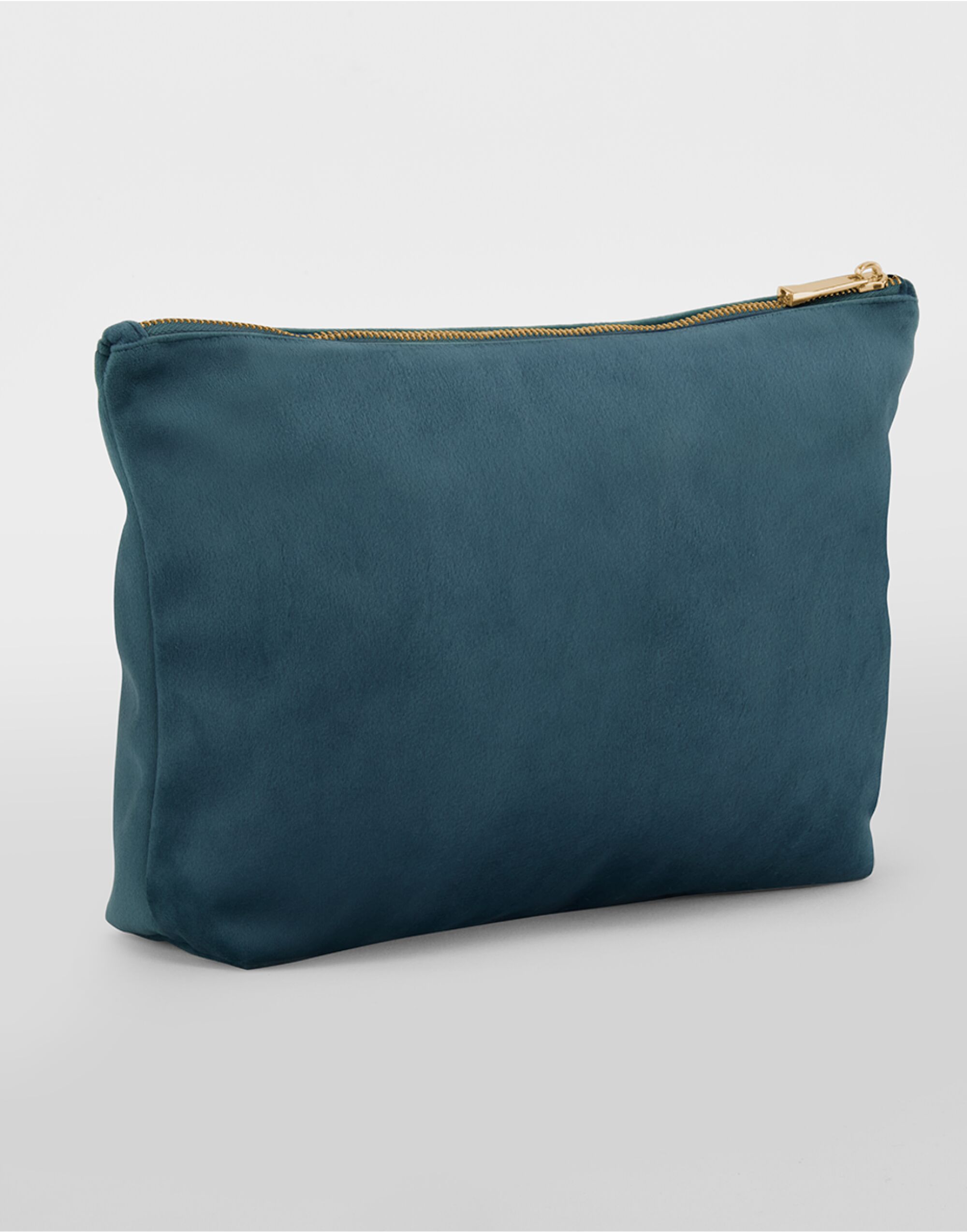 BG714 Blue Topaz Velvet Accessory Bag