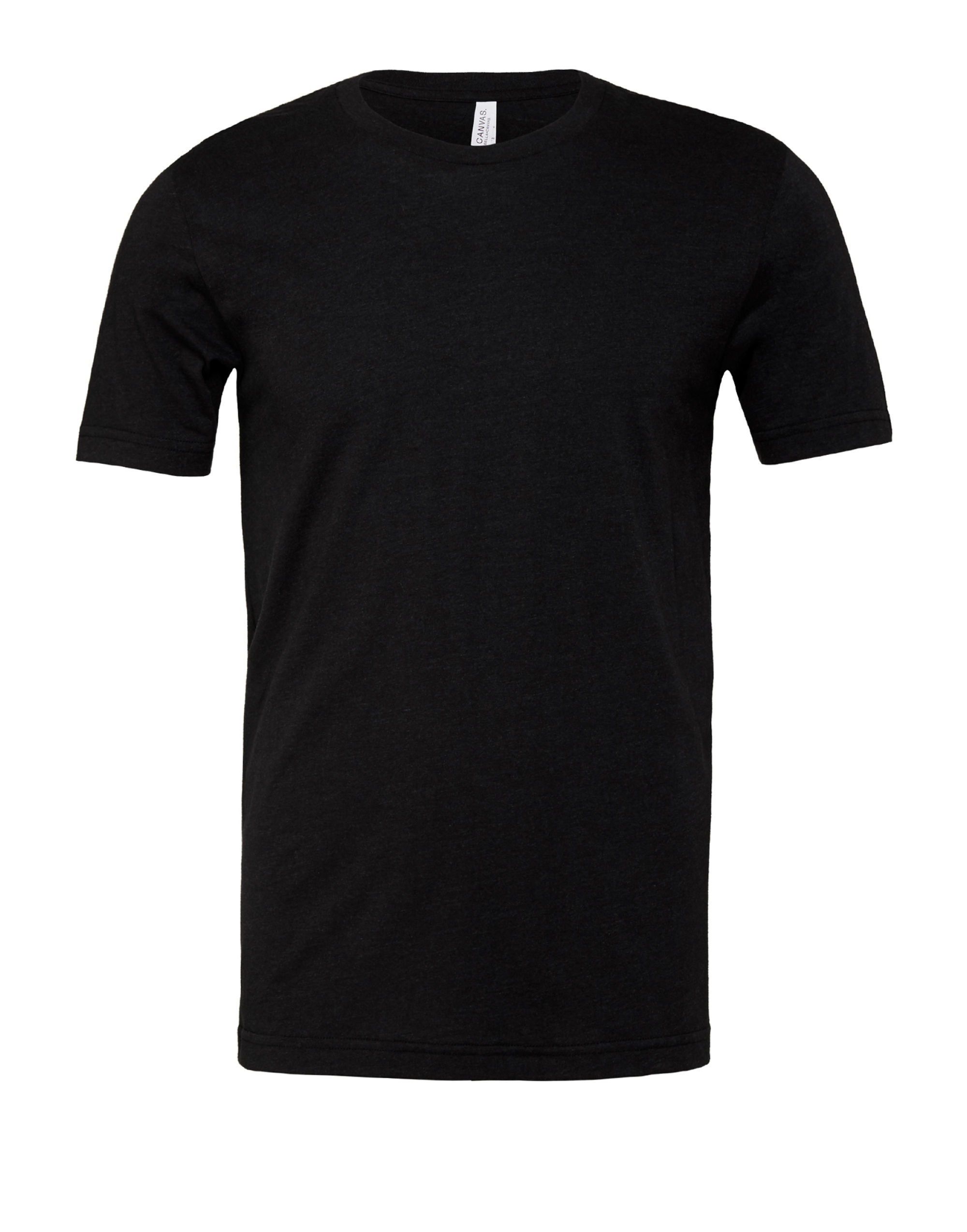 CA3001 Canvas Unisex Jersey Short Sleeve Tee Black