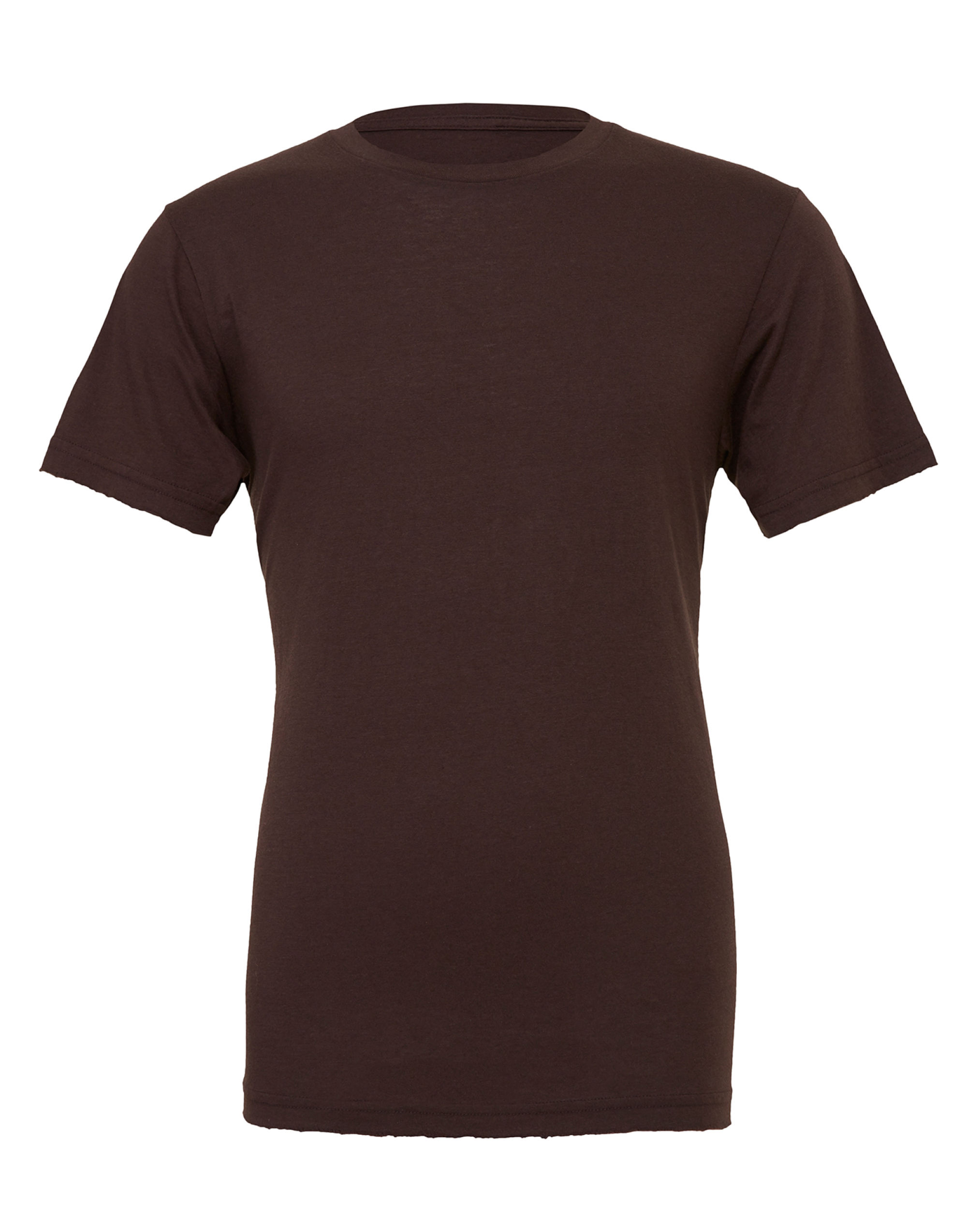 CA3001 Canvas Unisex Jersey Short Sleeve Tee Brown