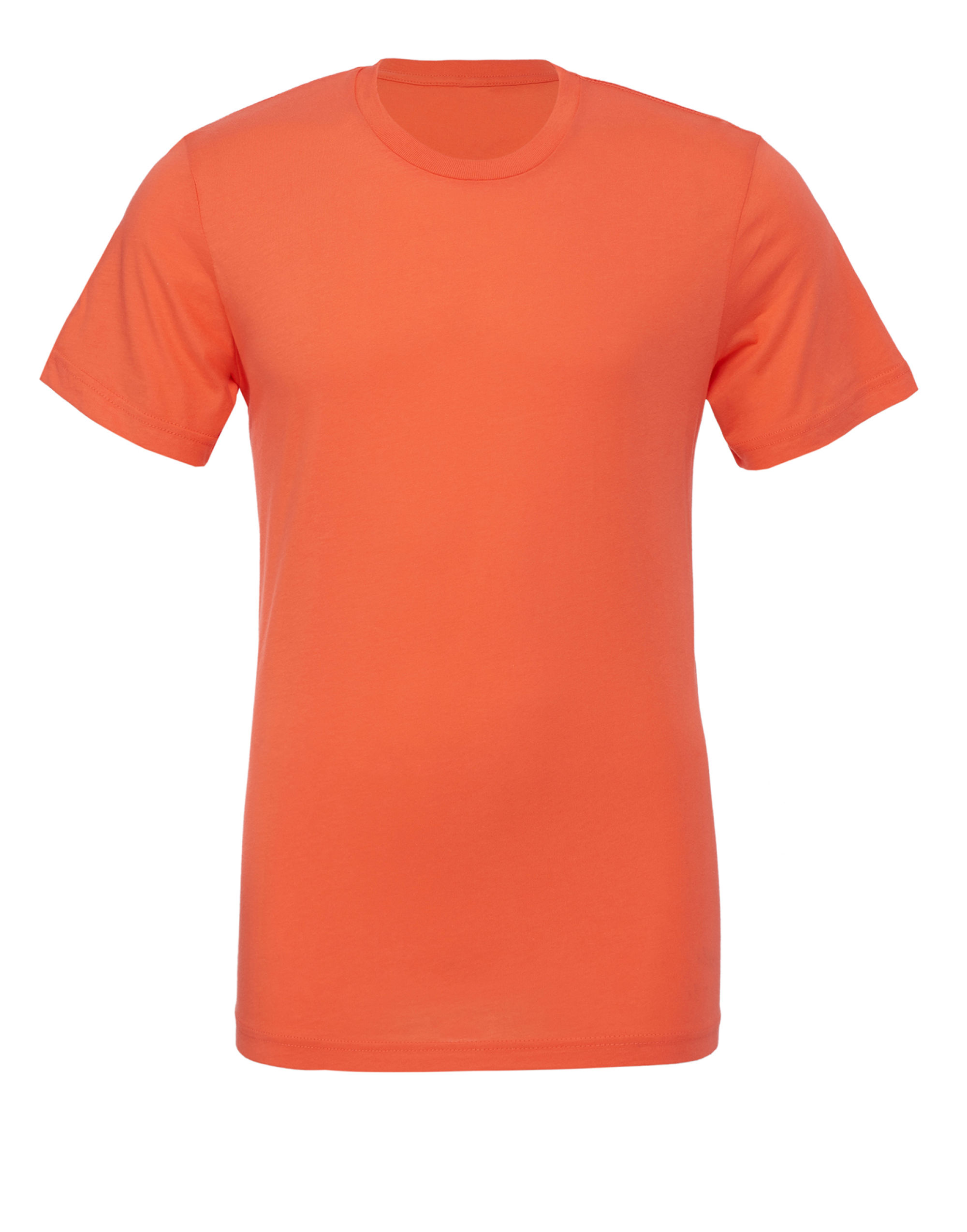 CA3001 Canvas Unisex Jersey Short Sleeve Tee Orange CA3001 Canvas Unisex Jersey Short Sleeve Tee Orange