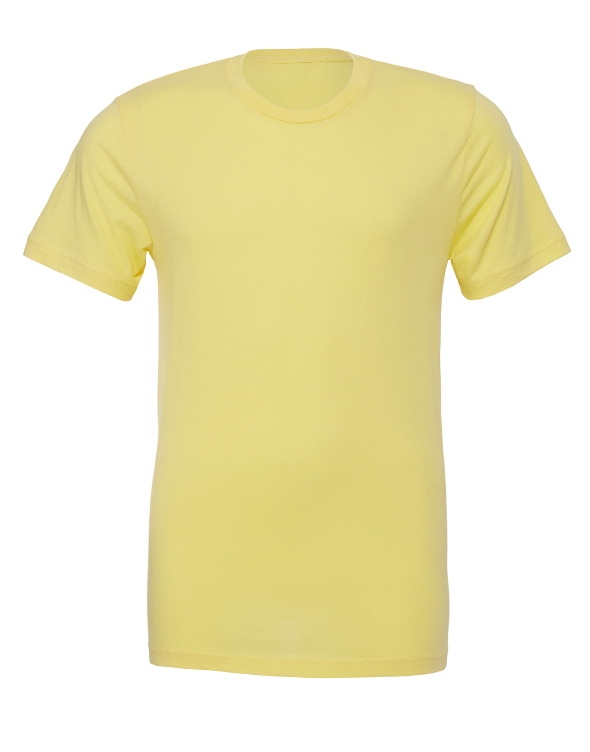 CA3001 Canvas Unisex Jersey Short Sleeve Tee Yellow