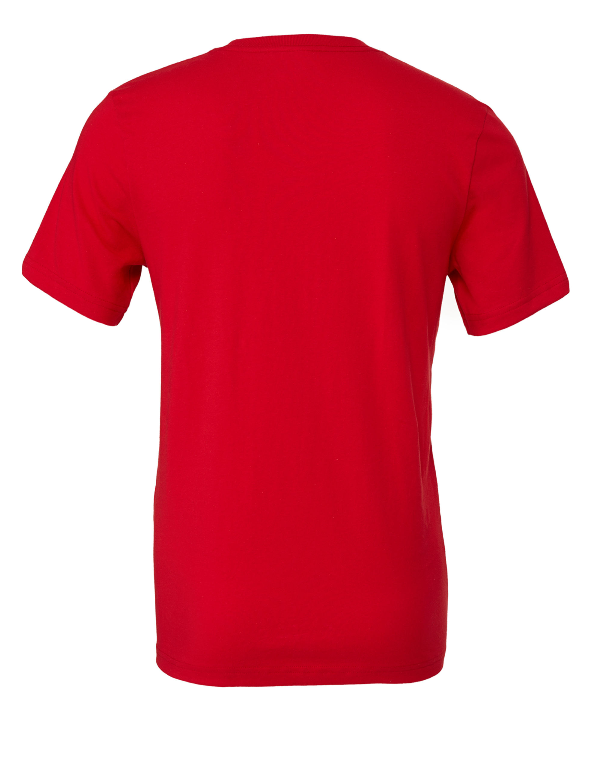 CA3001 Red Canvas Unisex Jersey Short Sleeve Tee