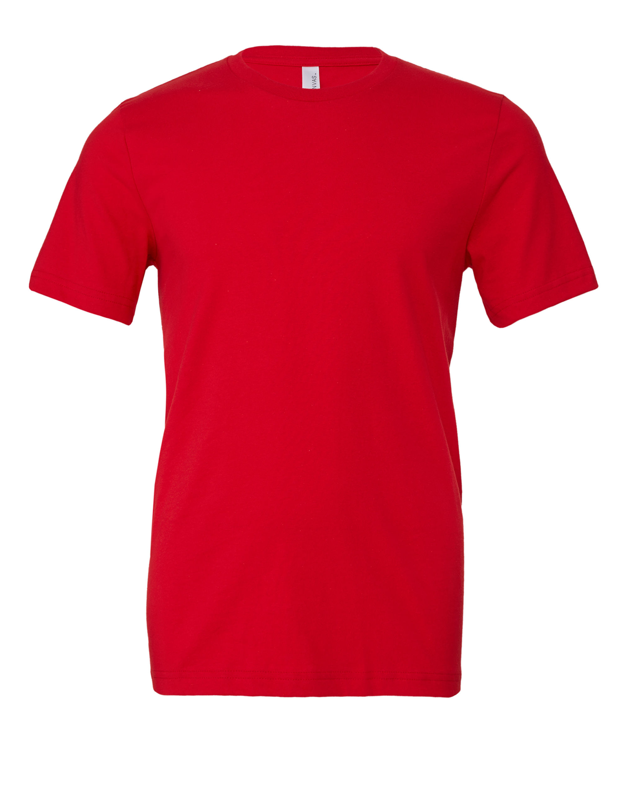 CA3001 Red Canvas Unisex Jersey Short Sleeve Tee