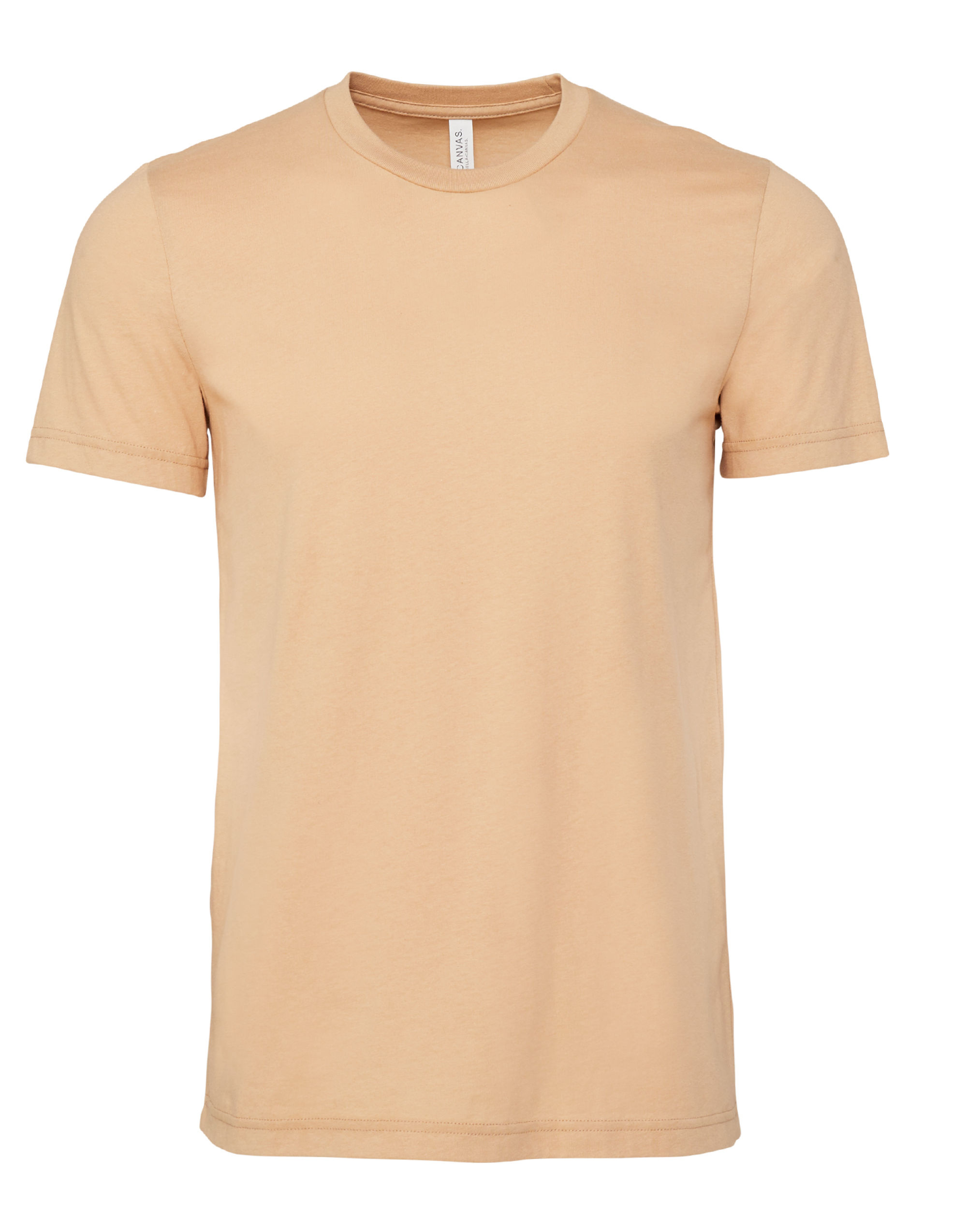CA3001 Canvas Unisex Jersey Short Sleeve Tee Sand Dune