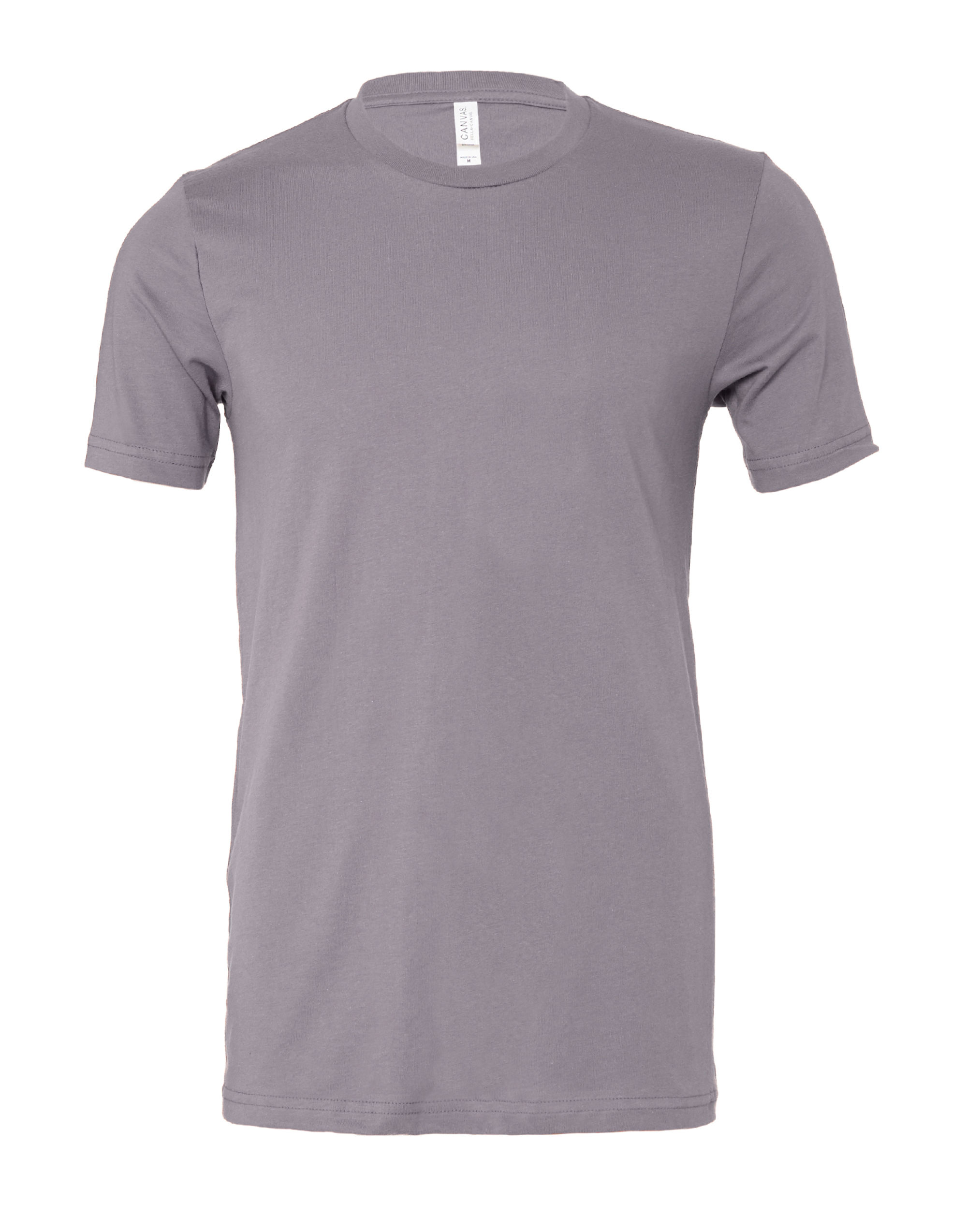 CA3001 Canvas Unisex Jersey Short Sleeve Tee Storm Grey