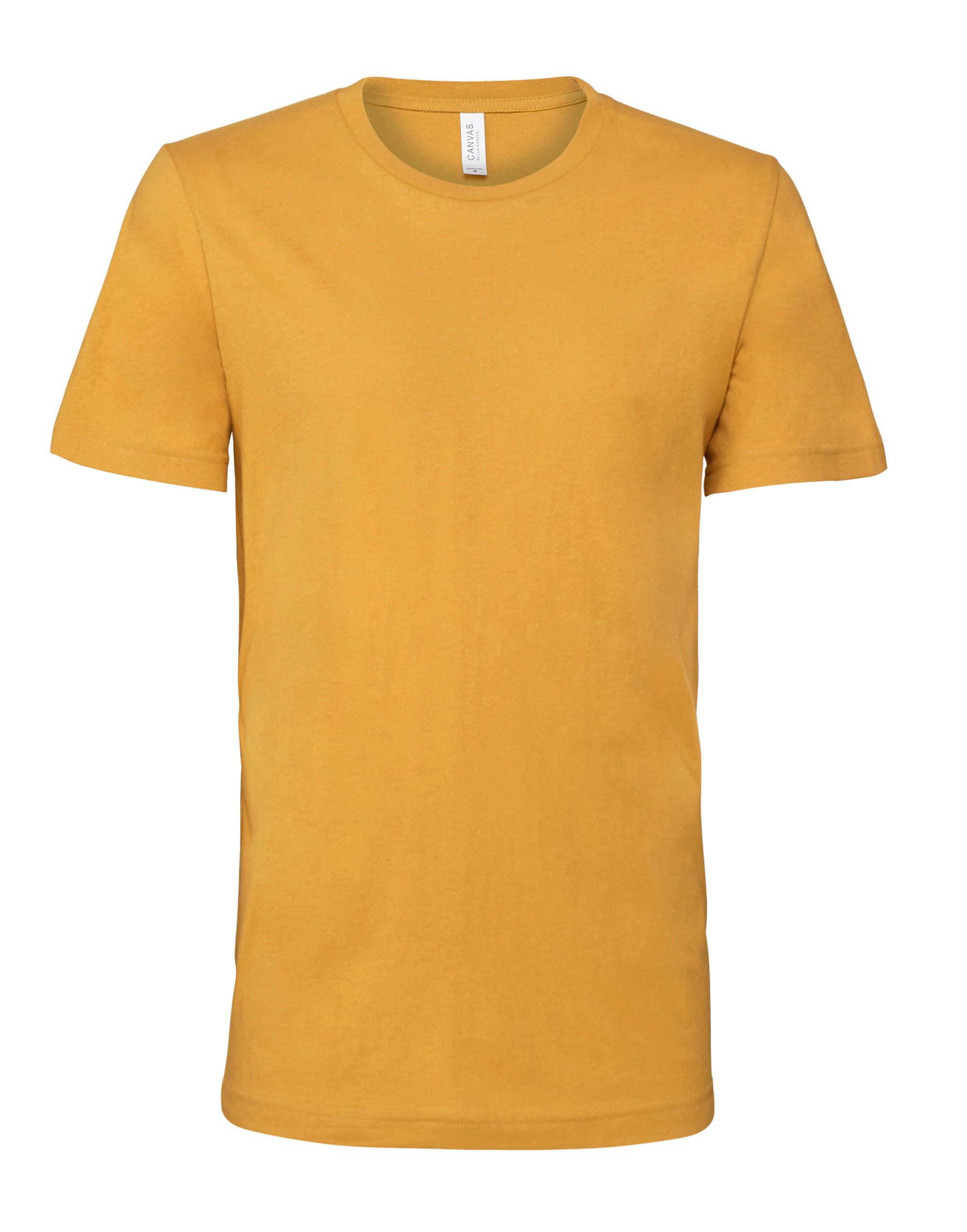 CA3001 Canvas Unisex Jersey Short Sleeve Tee Mustard CA3001 Canvas Unisex Jersey Short Sleeve Tee Mustard