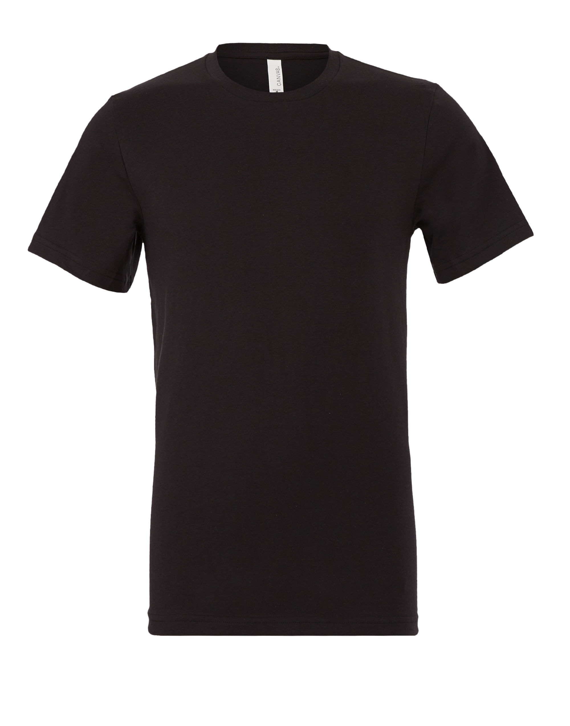 CA3001 Canvas Unisex Jersey Short Sleeve Tee Vintage Black