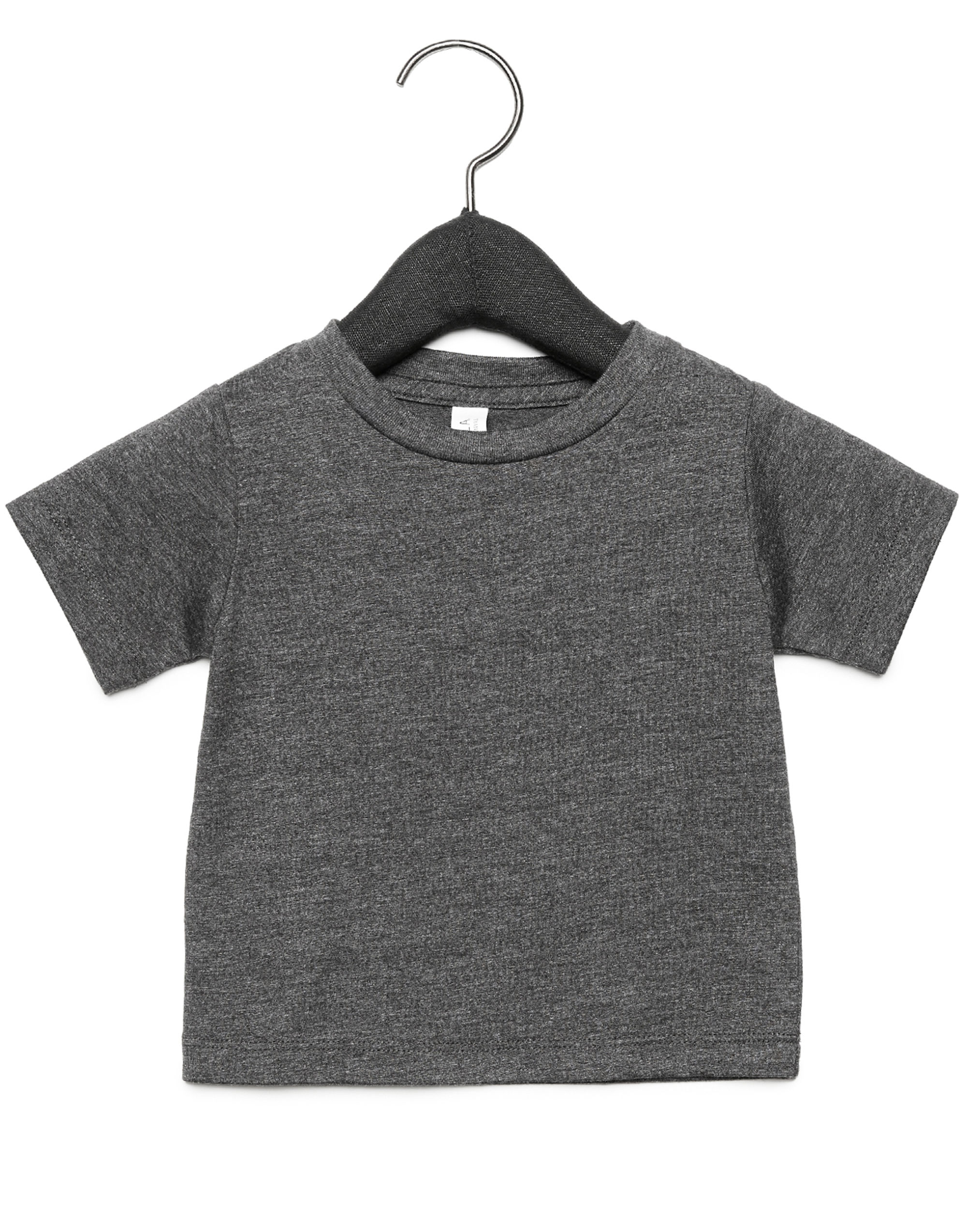 Dark Grey Heather Baby Jersey Short Sleeve Tee Dark Grey Heather Baby Jersey Short Sleeve Tee