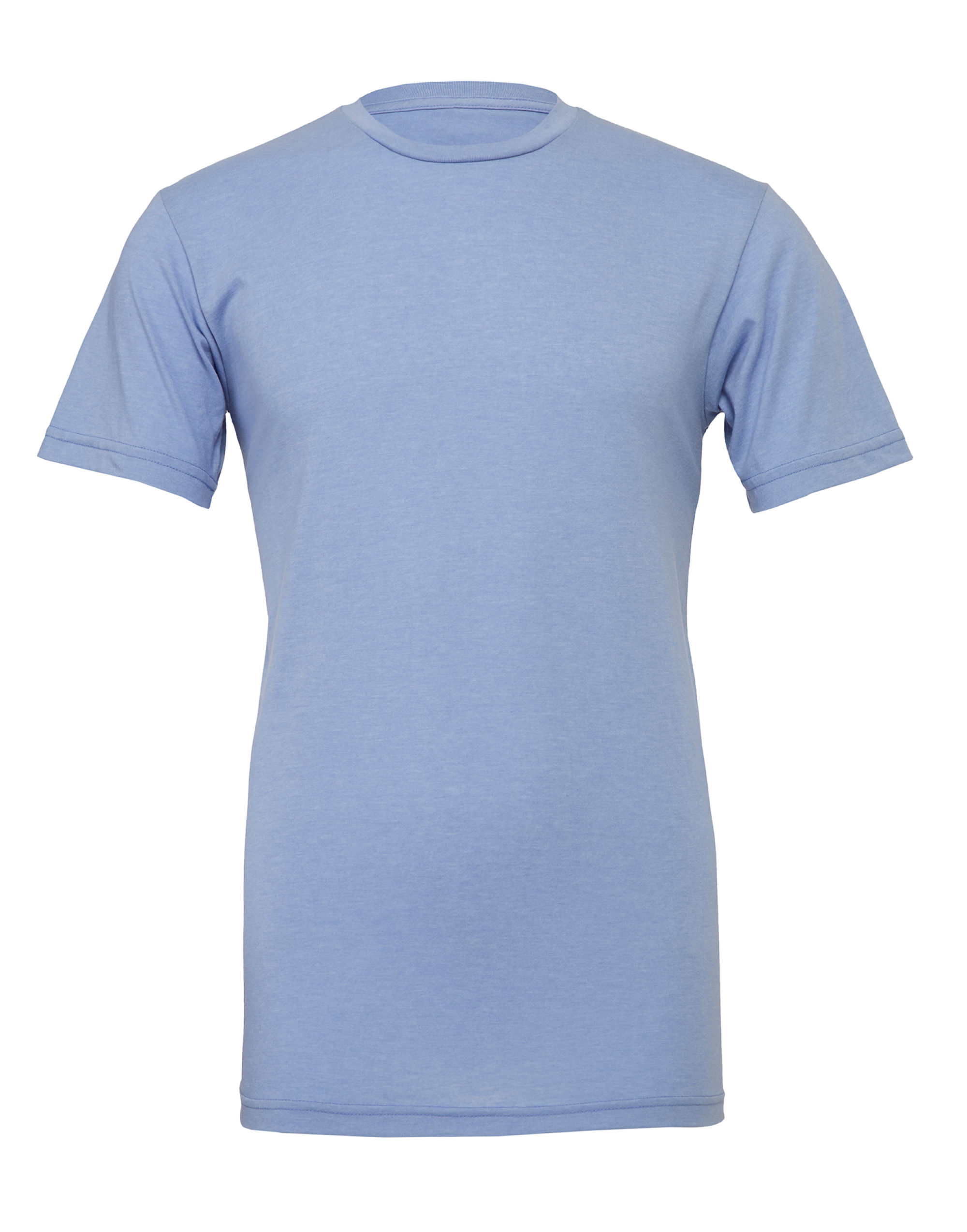 CA3001CVC Unisex Heather Jersey Short Sleeve Tee Heather Blue