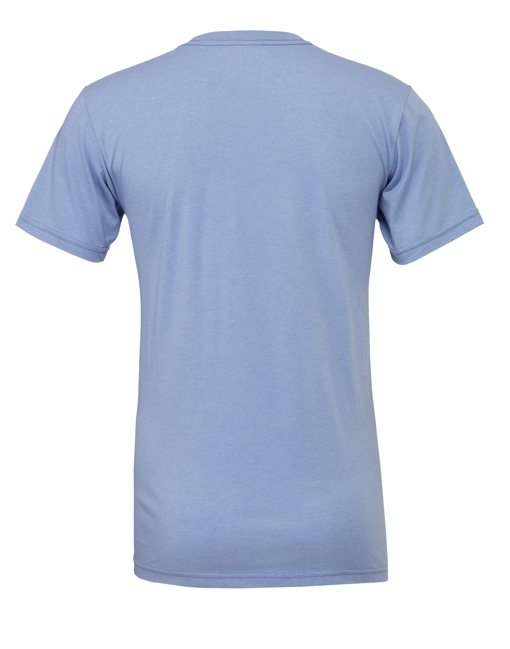 CA3001CVC Unisex Heather Jersey Short Sleeve Tee Heather Blue