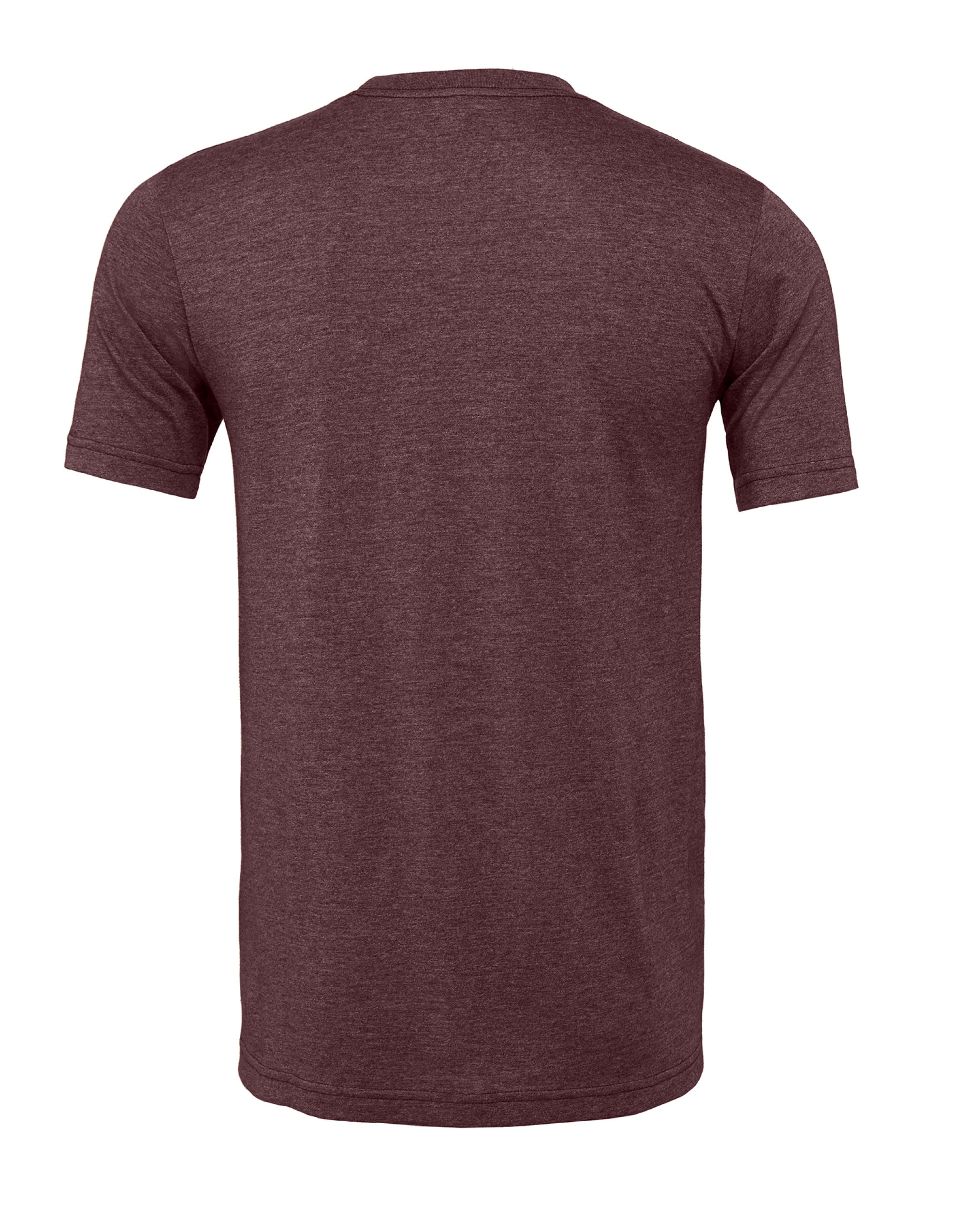 CA3001CVC Unisex Heather Jersey Short Sleeve Tee Heather Maroon